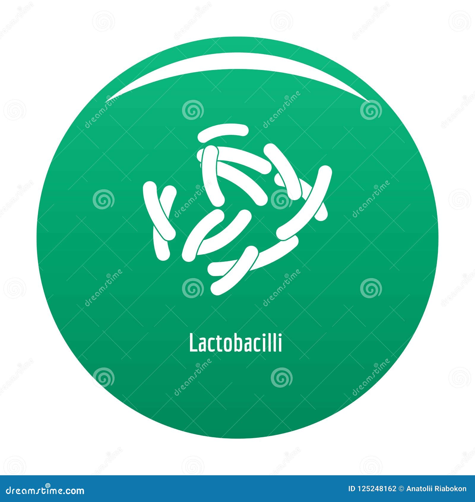 lactobacilli icon  green