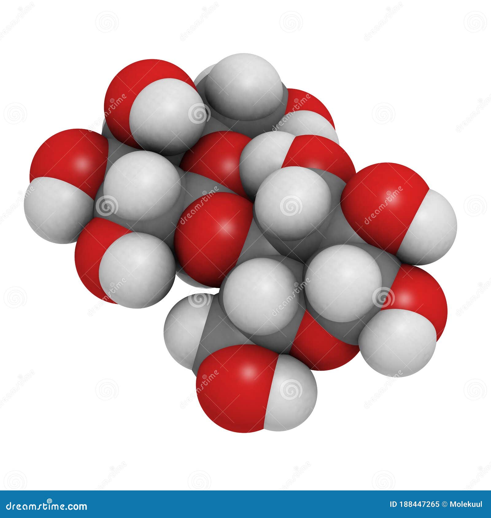 Lactose Milk Sugar Molecule Stock Illustration Illustration of sugar