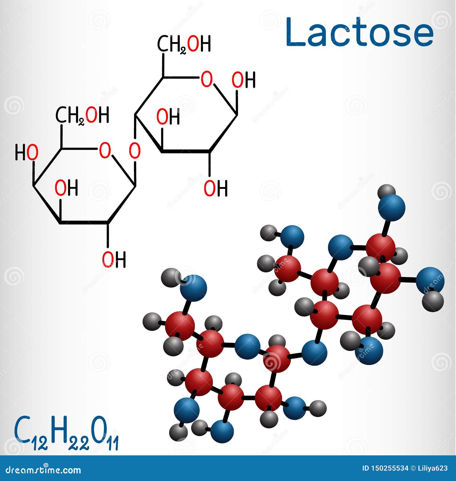 glucose and lactose glucose and lactose