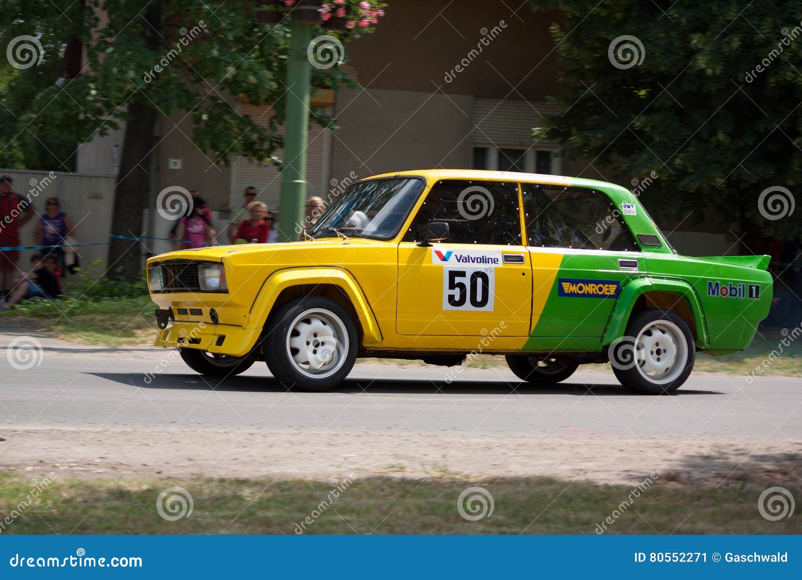 Lada VAZ 2105 Rally Racing Car Editorial Photo Image 80552271