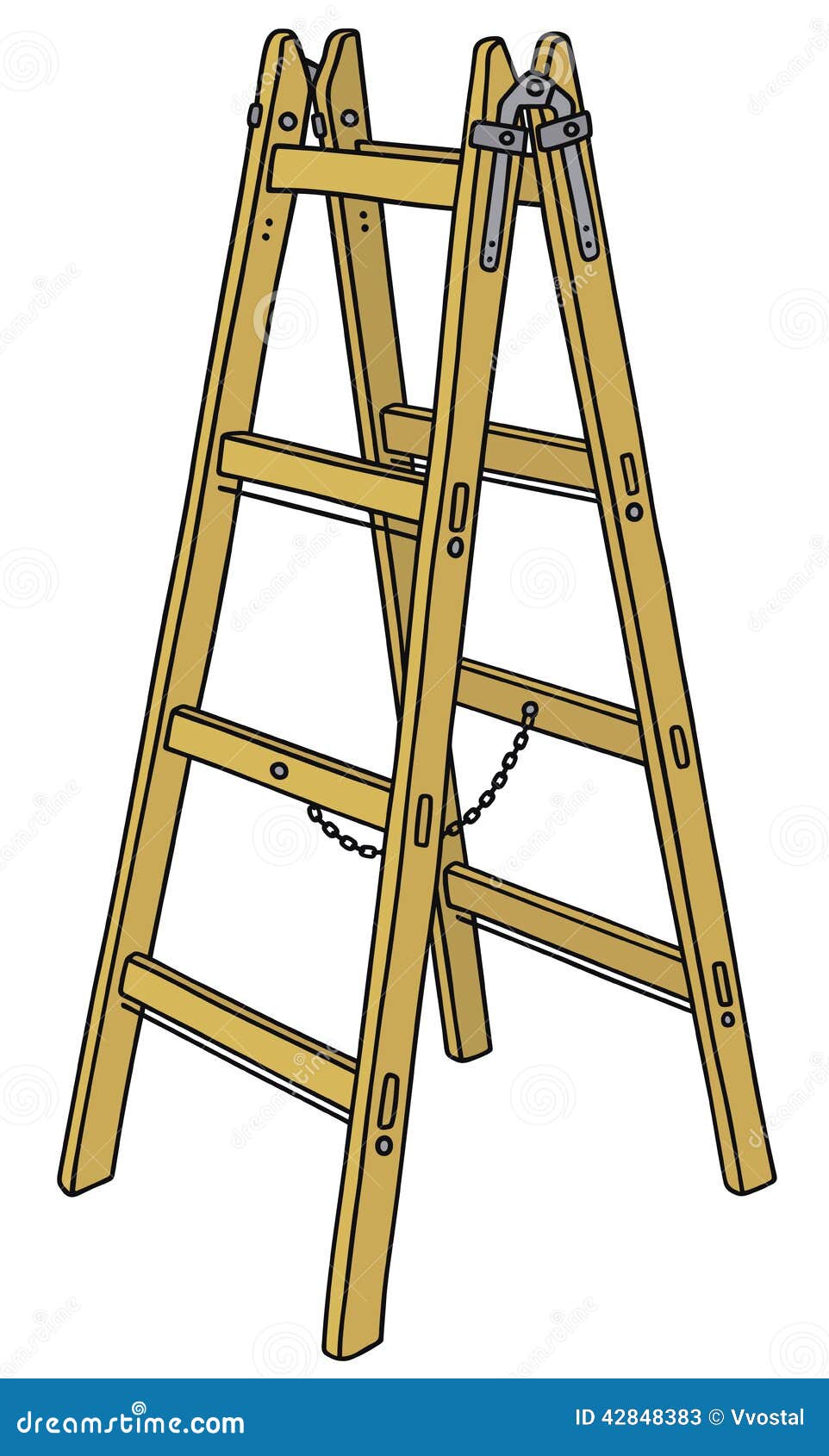 Ladder Stock Vector - Image: 42848383