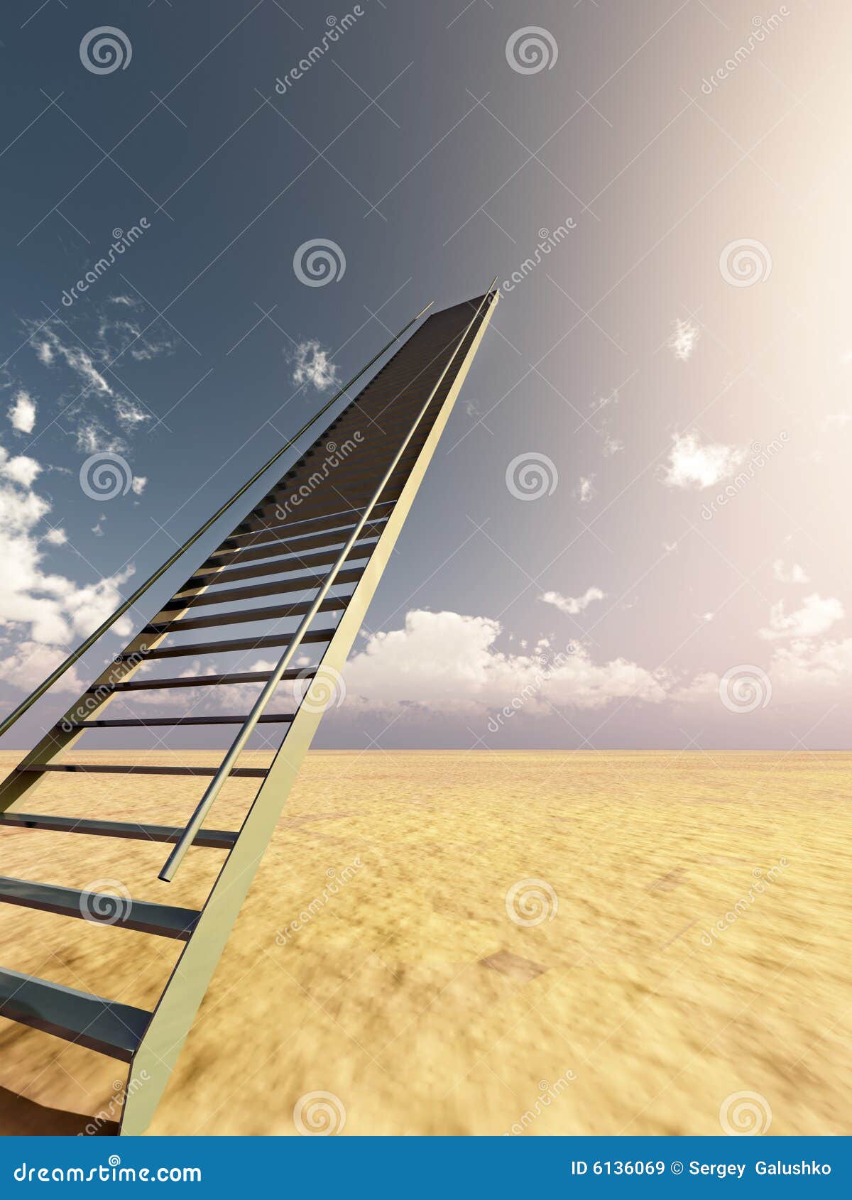 ladder-in-the-sky-stock-image-image-of-ladders-outdoors-6136069