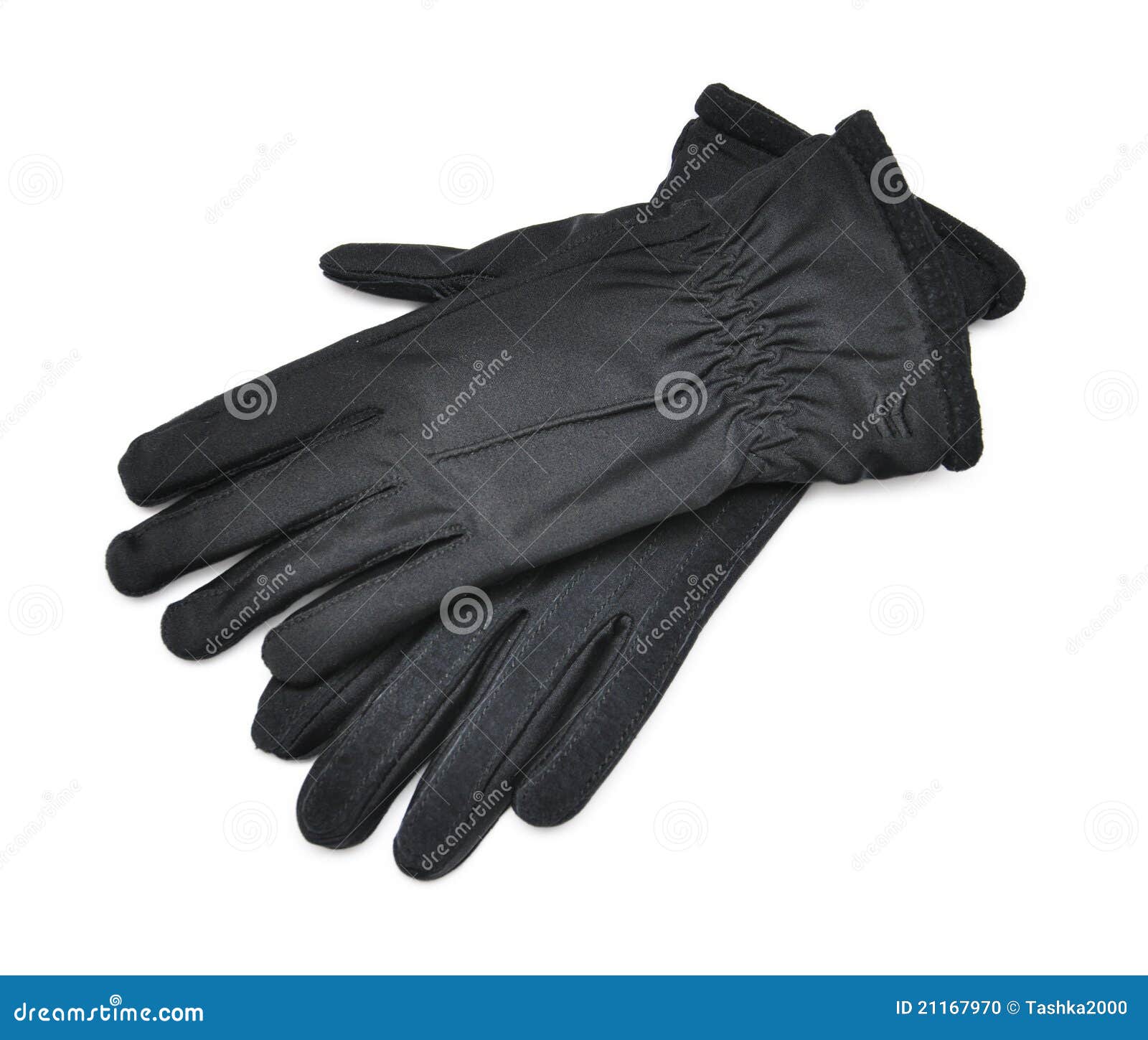 Ladies black gloves stock photo. Image of clothing, isolated 21167970