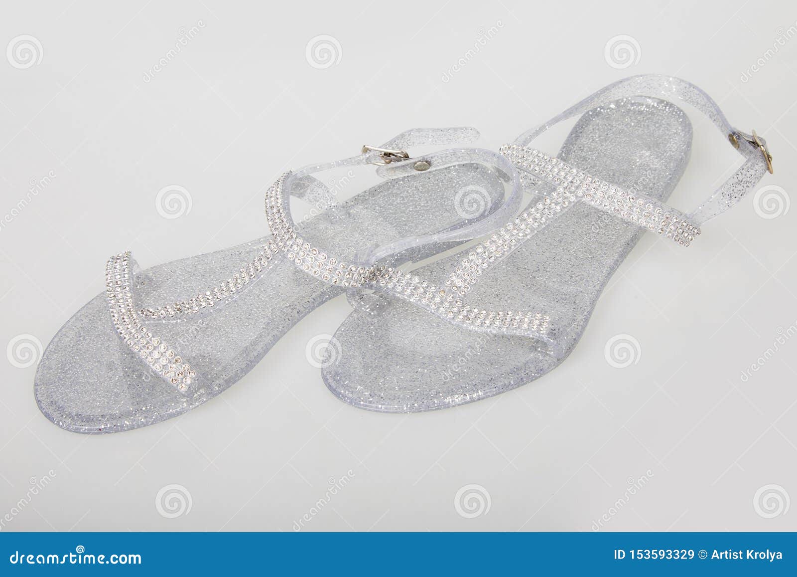 girls clear jelly shoes