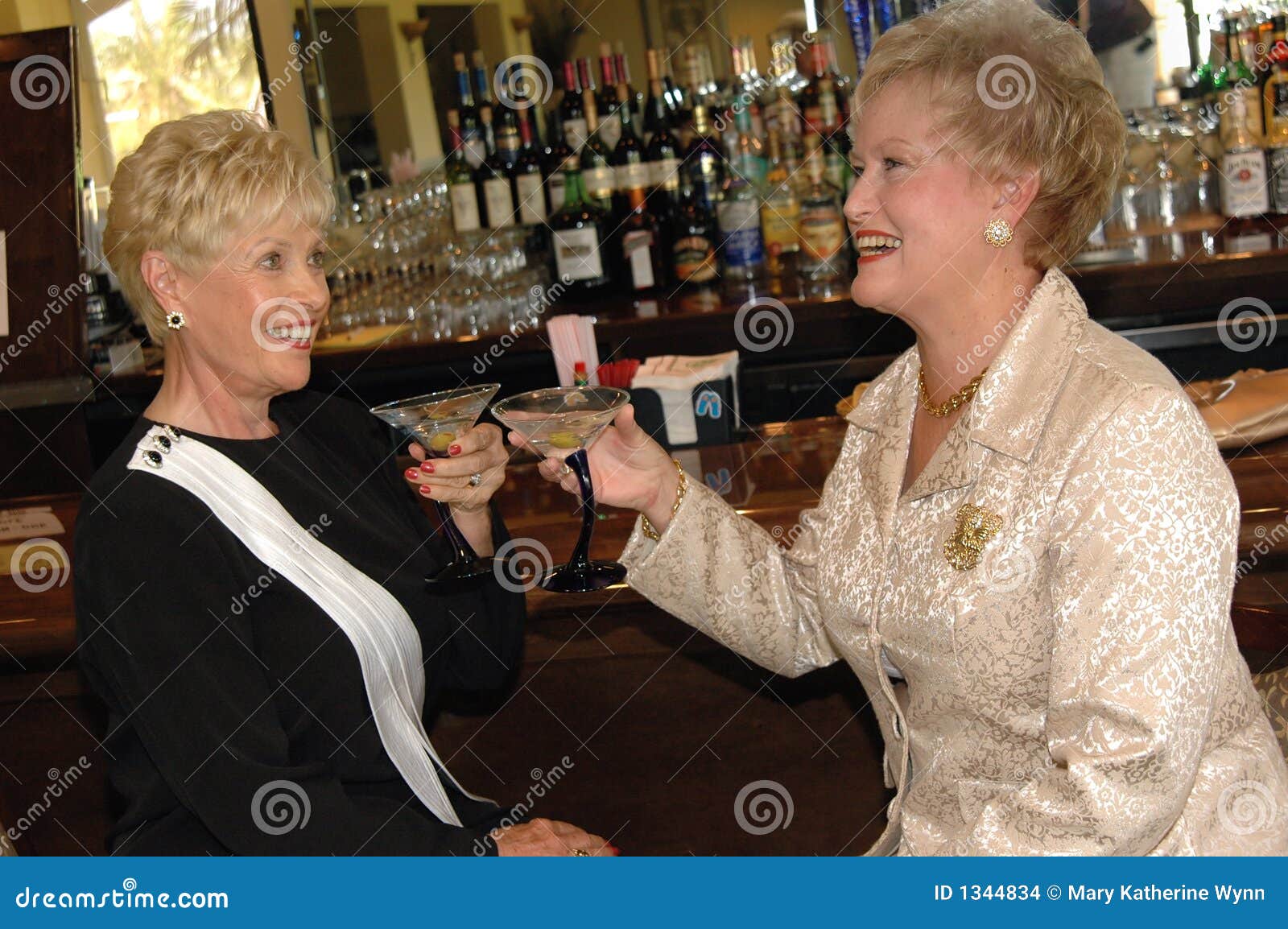Ladies night out stock photo. Image of laughing, joke 1344834