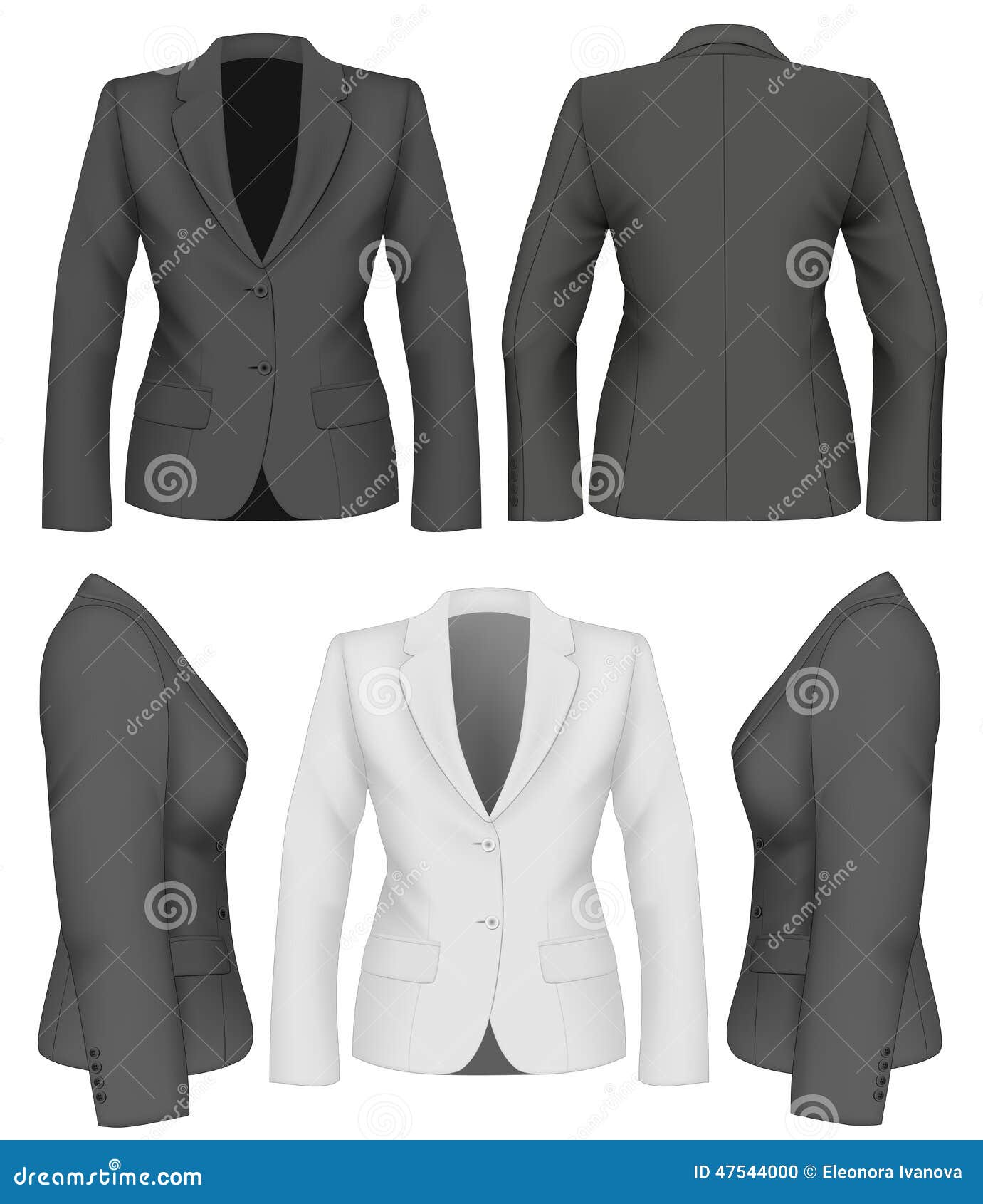 Buy MK988 Womens Business Formal Fashion One Button Lapel Blazer Suit  Jackets Green S at Amazon.in