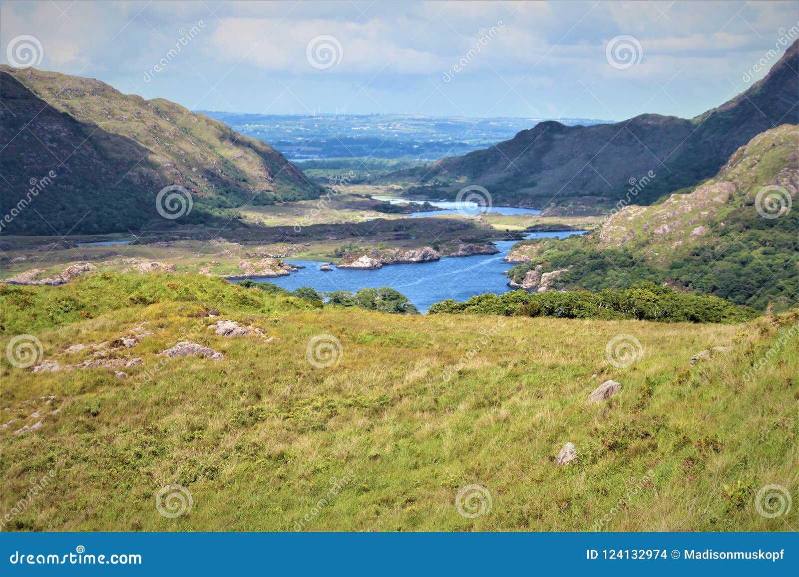 Ladies View Ireland stock photo. Image of lakes, kerry - 124132974