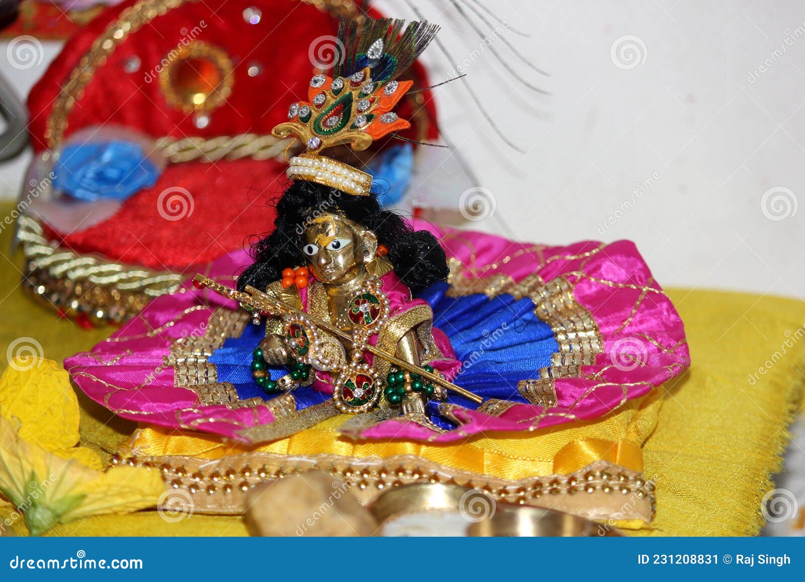 Ladoo Gopal, Krishan Ji stock image. Image of mahendergarh - 231208831