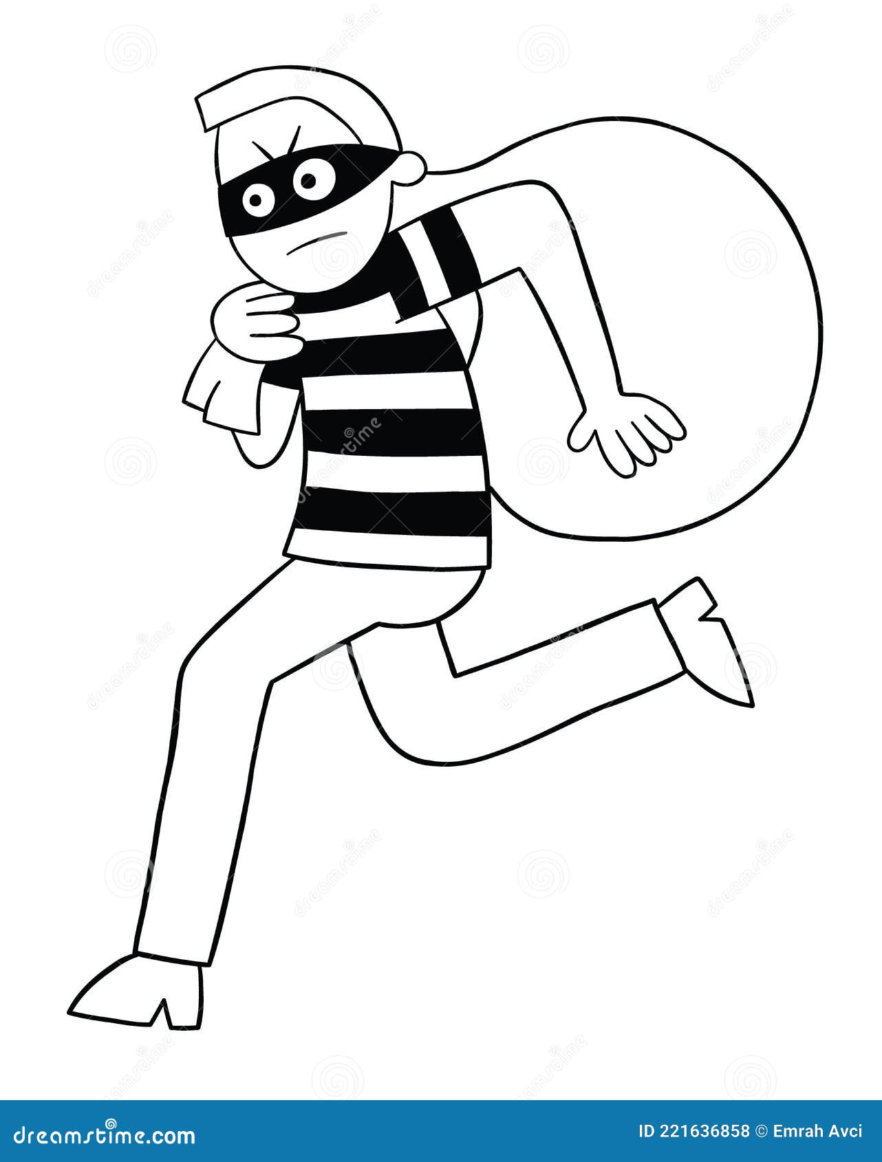 Detalle 24+ imagen dibujos de un ladrón