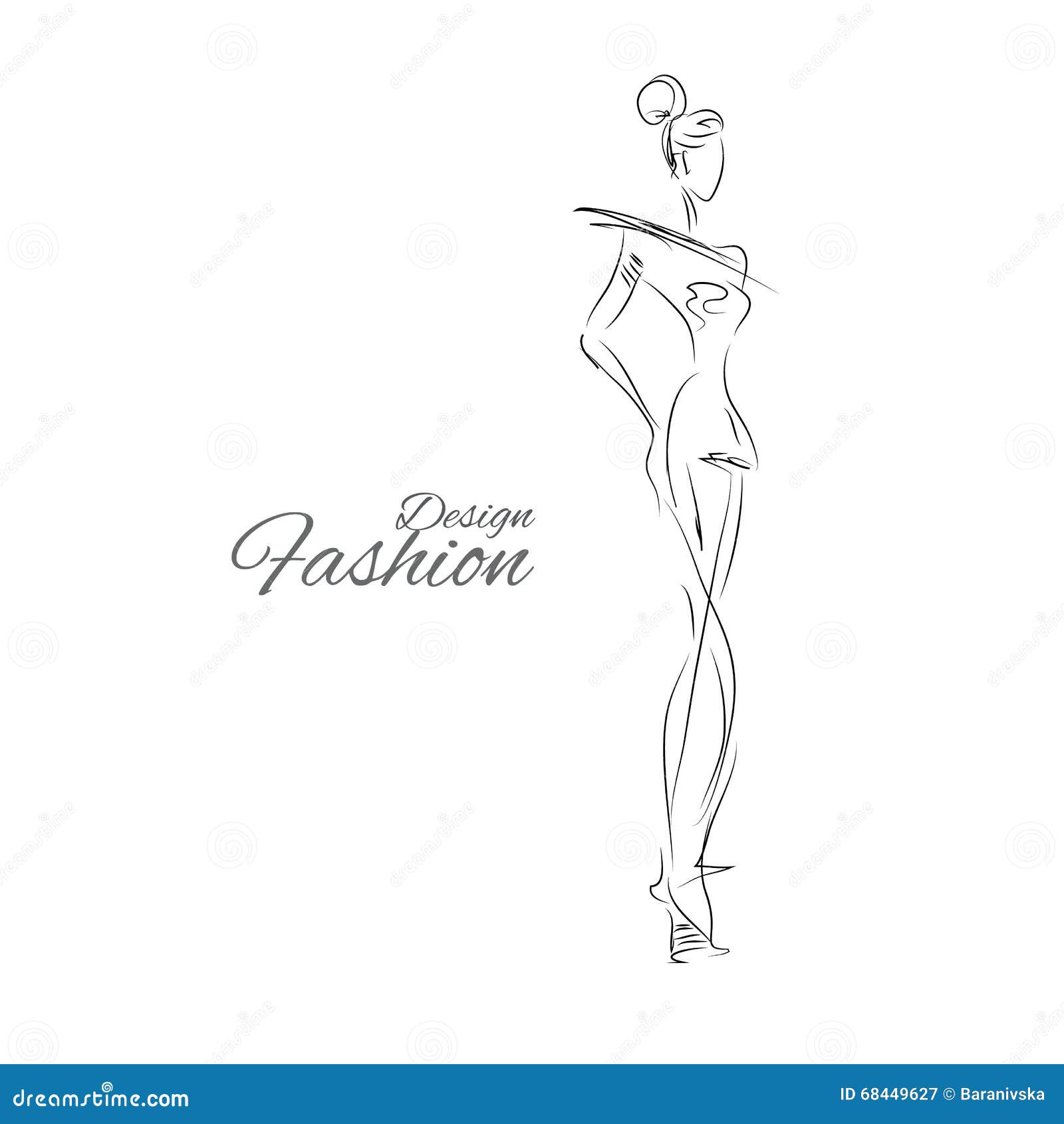 set sketch price pen design 68449627 Stock Lady Vector Image: set sketch price pen design 68449627 Stock Lady Vector Image: