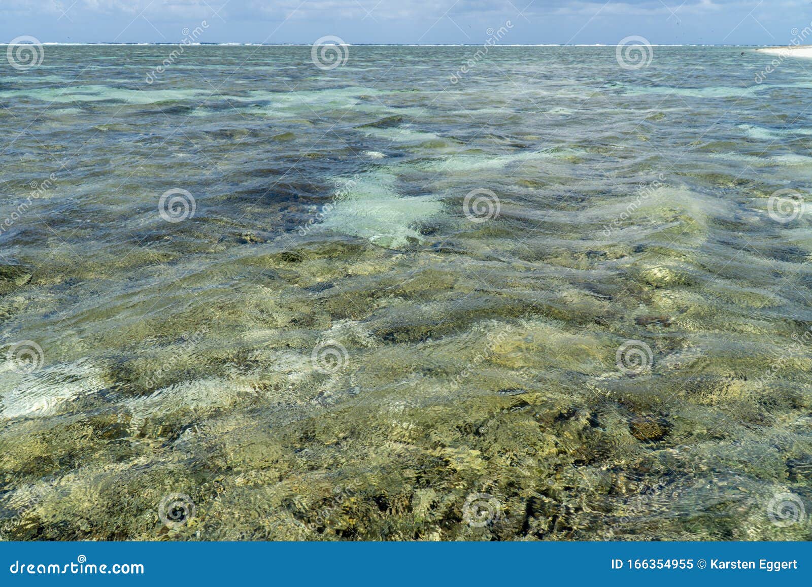 Lady Elliot Island Shoreline Great Barrier Reef, Australien Stockbild ...