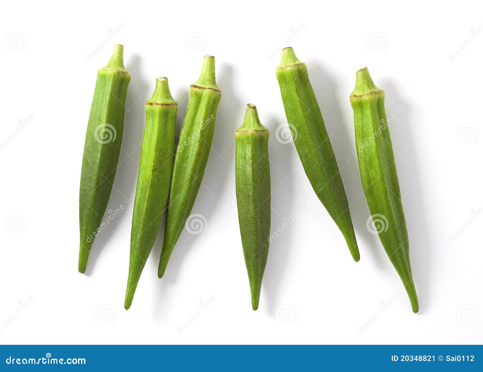 Lady Fingers (Okras Gumbos) Stock Image Image of ladyfinger