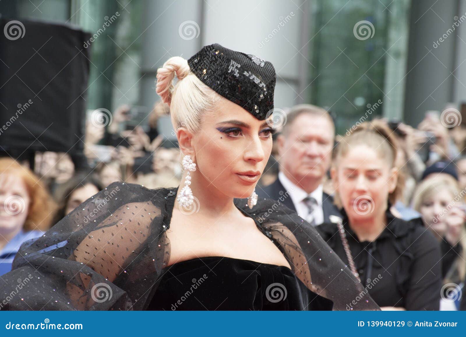 Lady Gaga wears Armani PrivÃ©