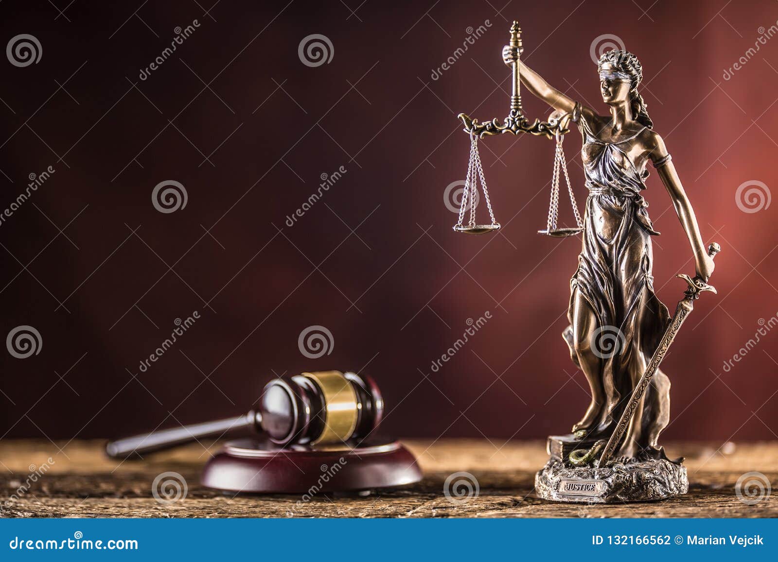 lady justicia holding sword and scale bronze figurine with judge