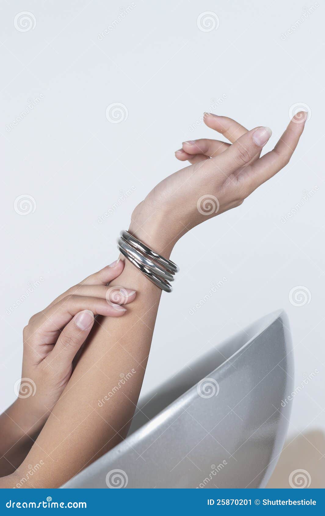Lady s Hand stock image. Image of model, hands, isolated - 25870201