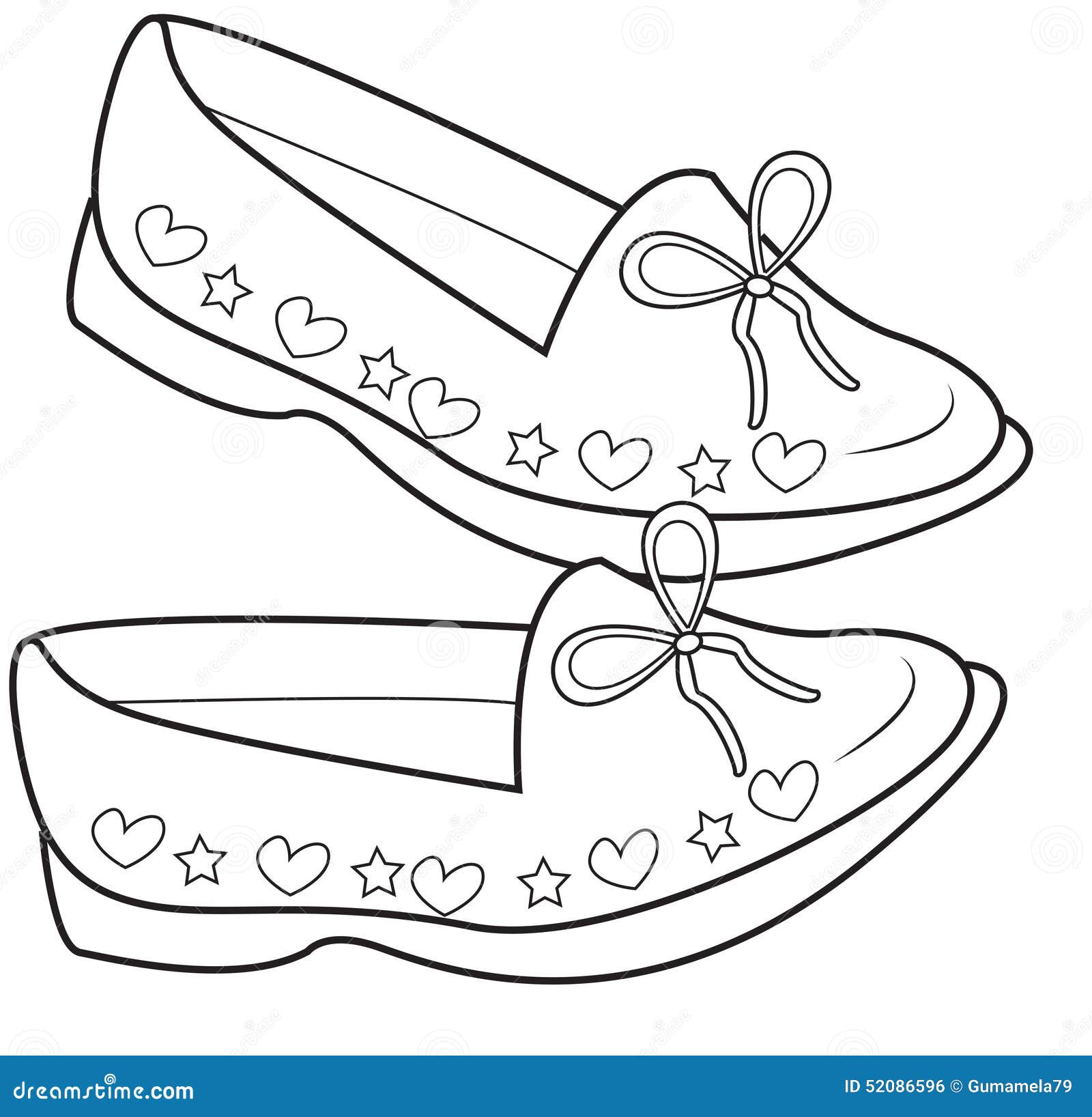 Shoes Coloring Stock Illustrations 1 474 Shoes Coloring Stock Illustrations Vectors Clipart Dreamstime