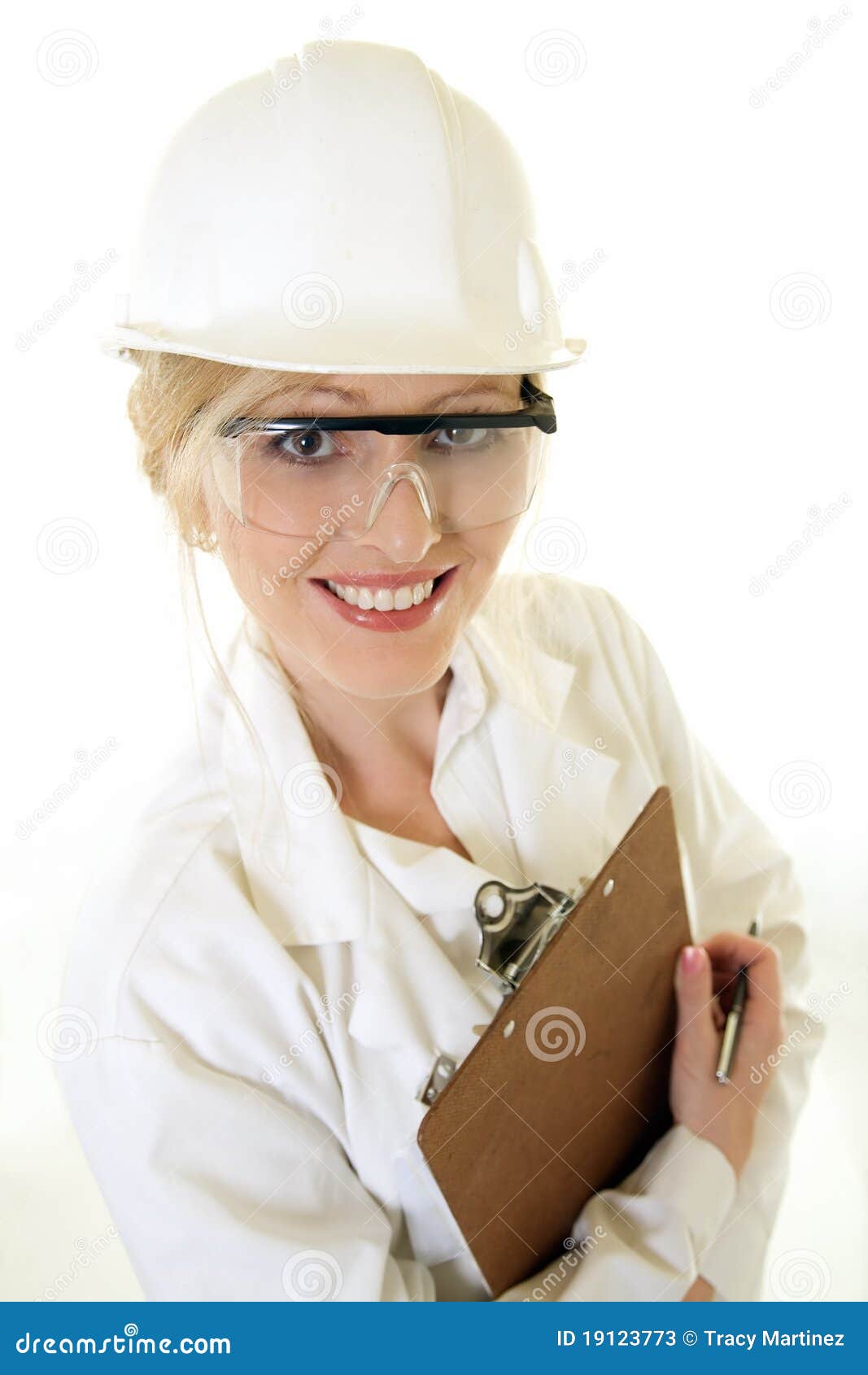 Lady science engineer stock image. Image of help, science 19123773