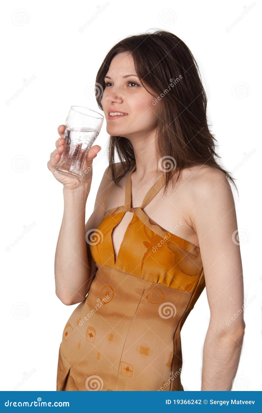 Lady Want To Drink Sparkling Water Stock Photo Image of alcoholic