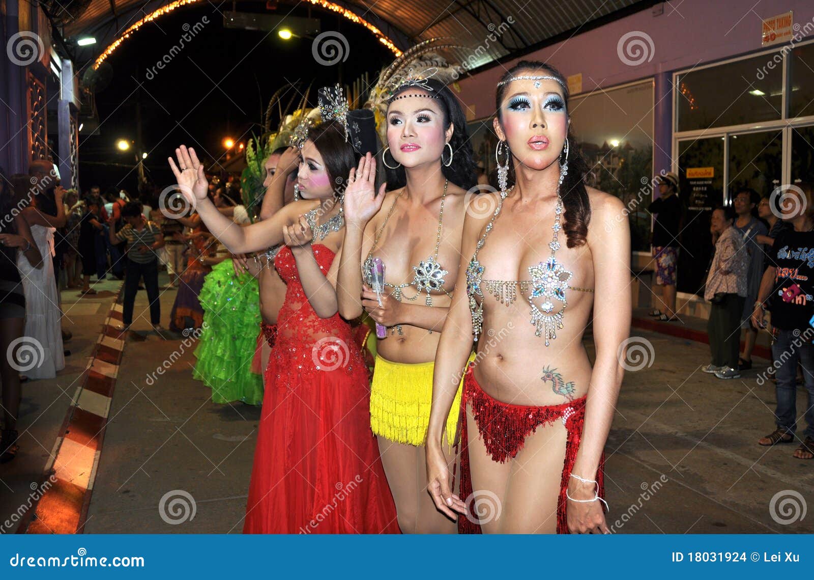 Thai Street Ladyboy