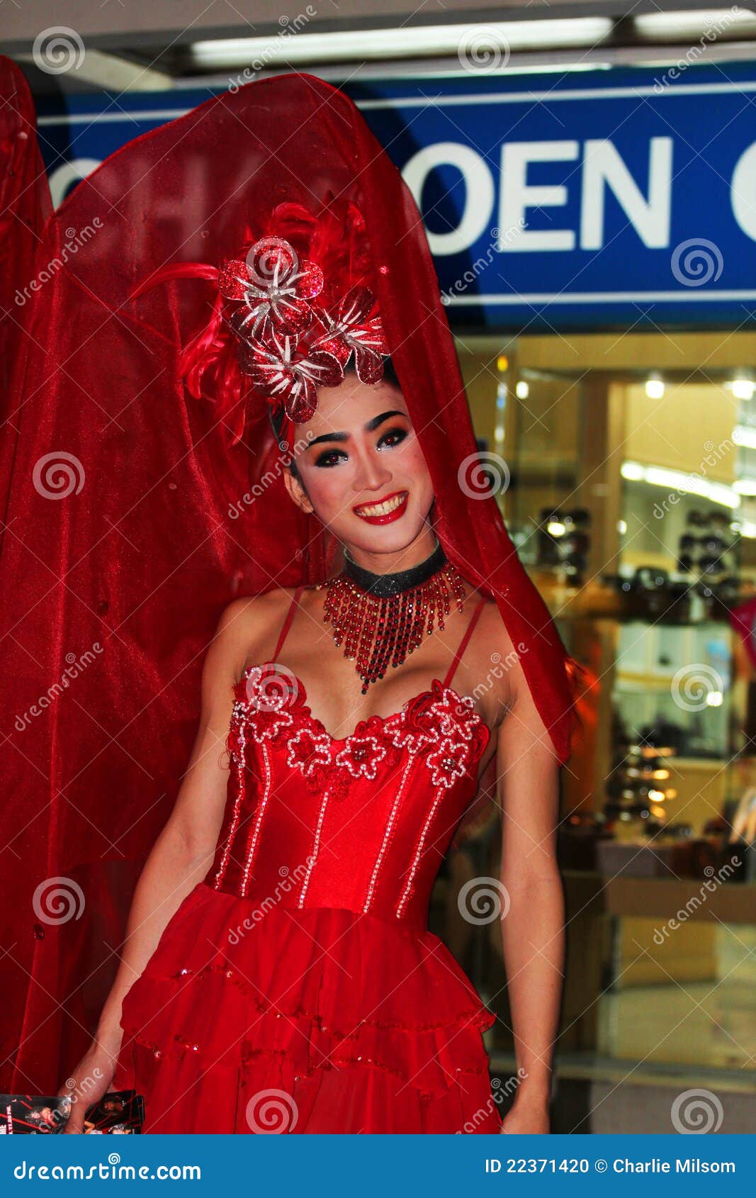 Ladyboy, Thailand. editorial image. Image of ladyboy - 22371420