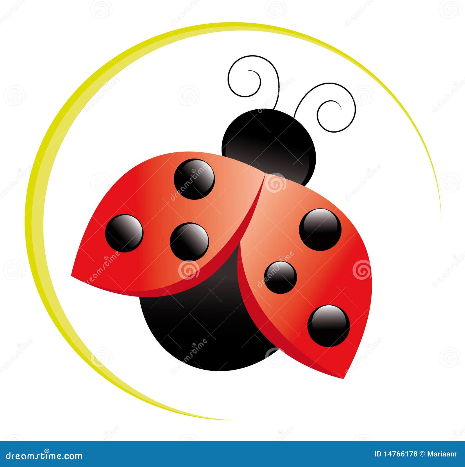 Ladybug Icon Royalty Free Stock Photos - Image: 14766178