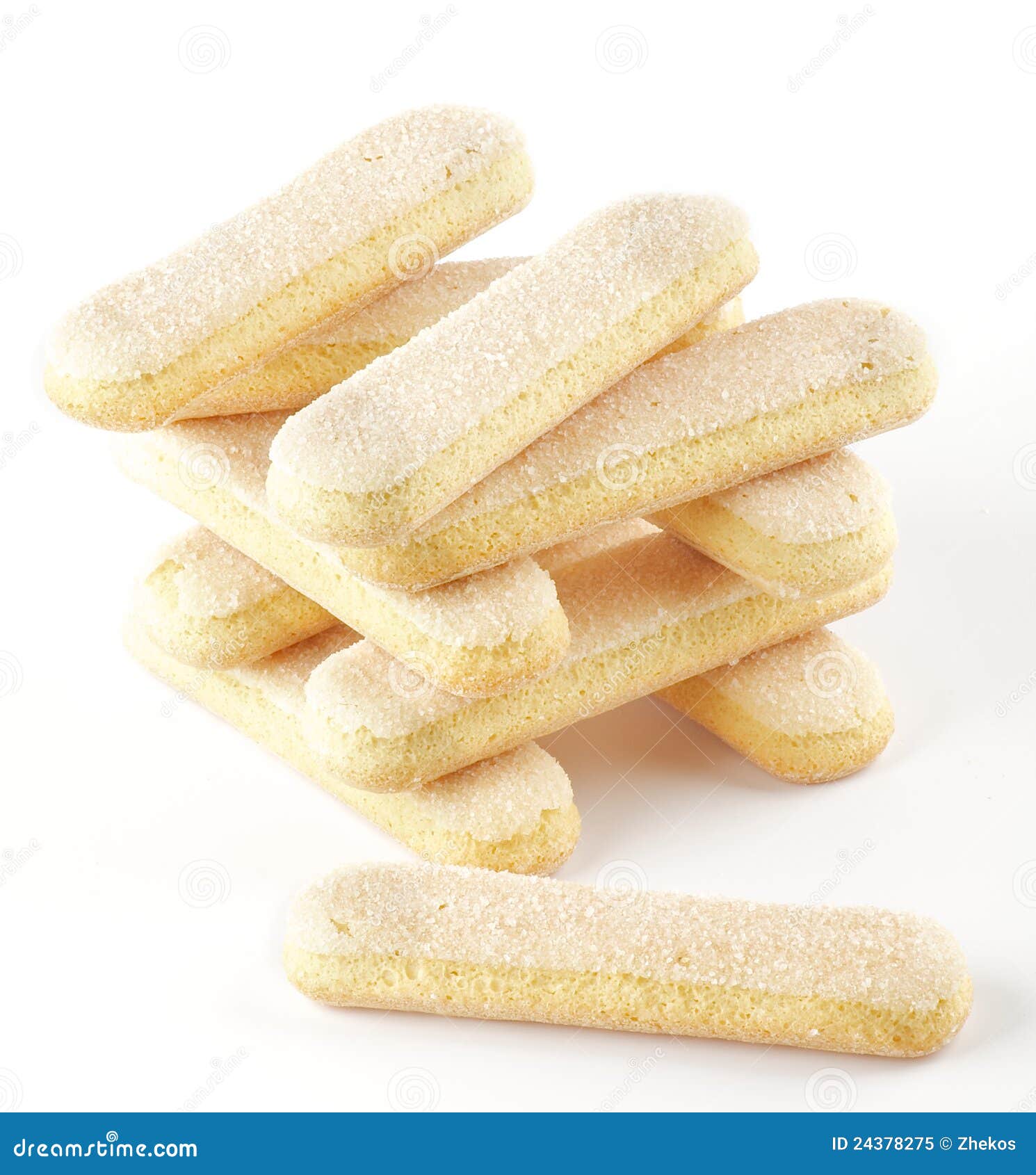 Ladyfinger Biscuits for Tiramisu Stock Image Image of closeup, line