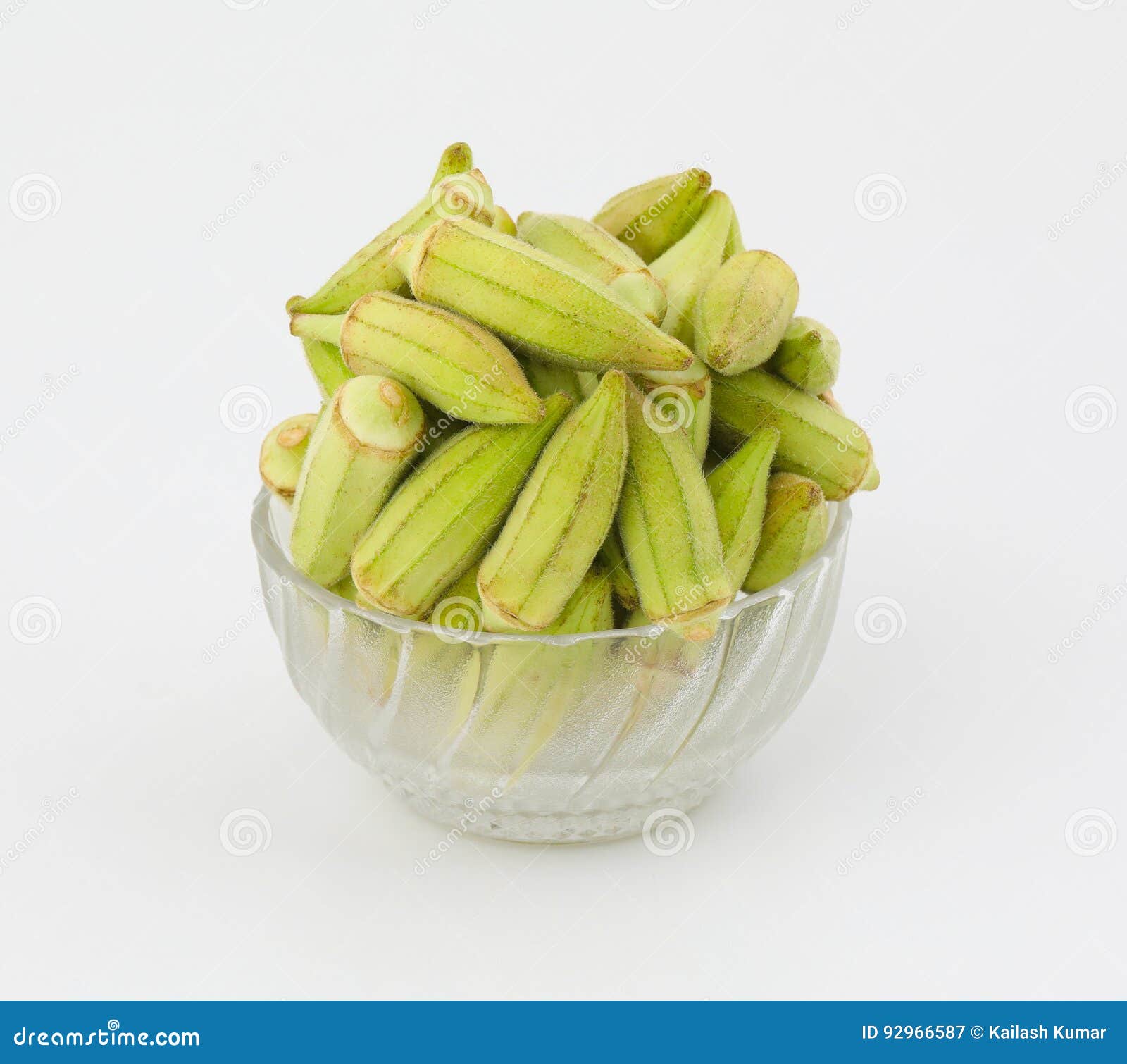 Ladyfinger stock image. Image of organic, closeup, pile 92966587