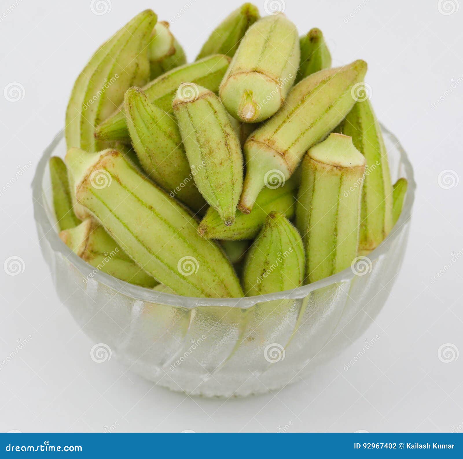 Ladyfinger stock photo. Image of sticky, india, fresh 92967402