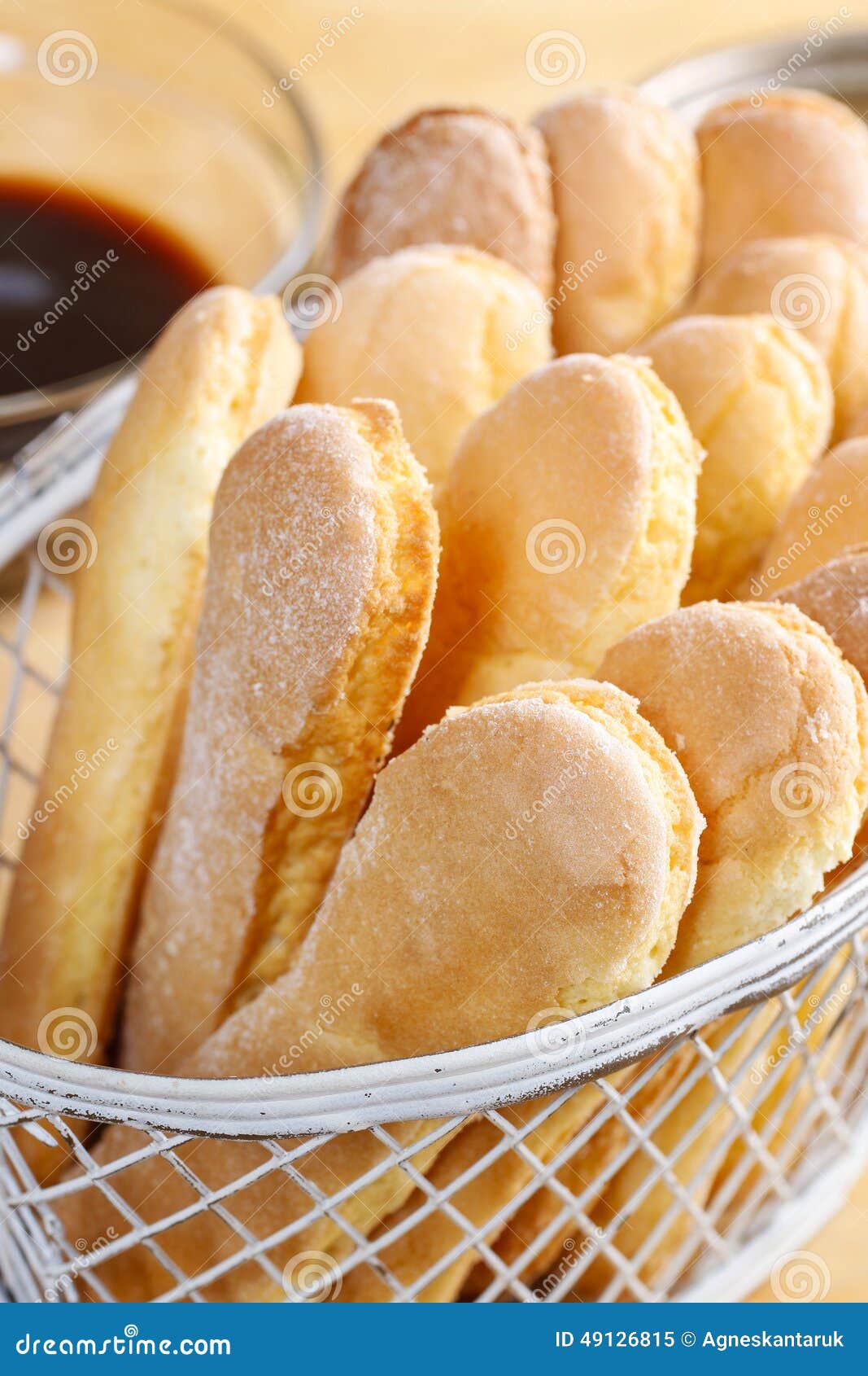 Ladyfingers biscuits stock image. Image of calories, stack 49126815