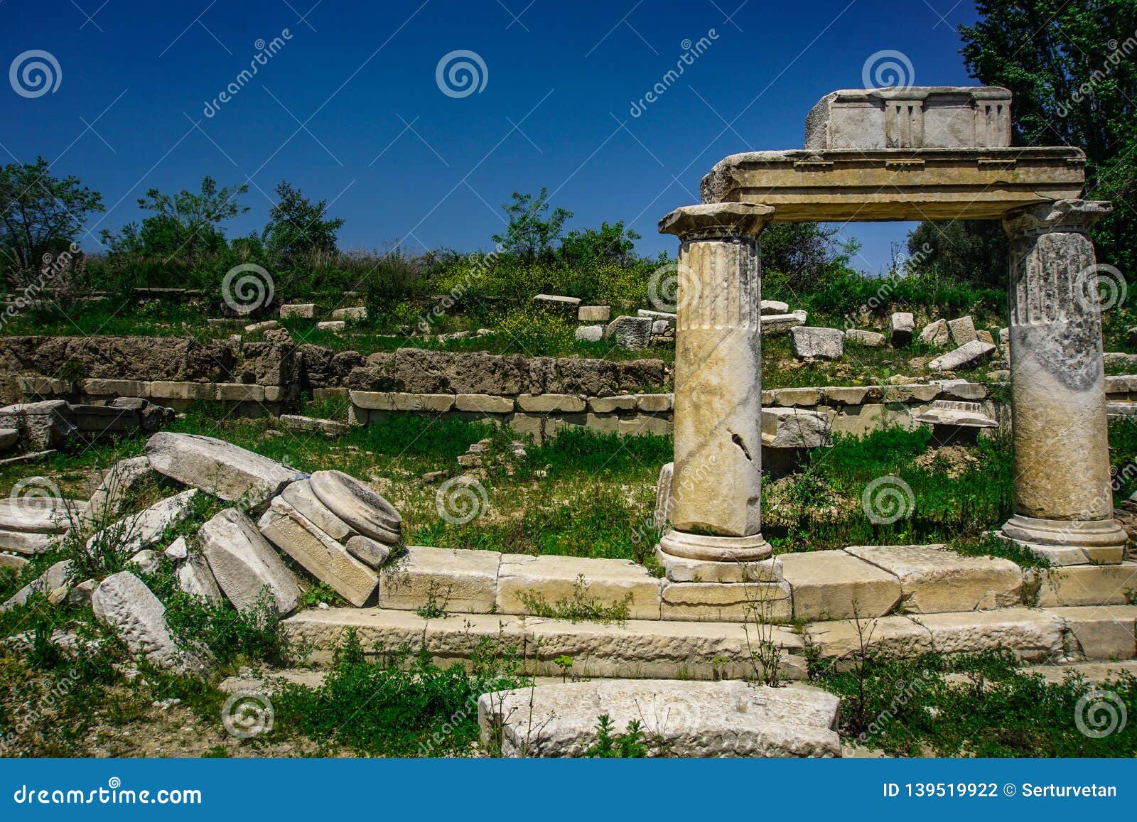 lagina hecate hekate ancient city in mugla, turkey