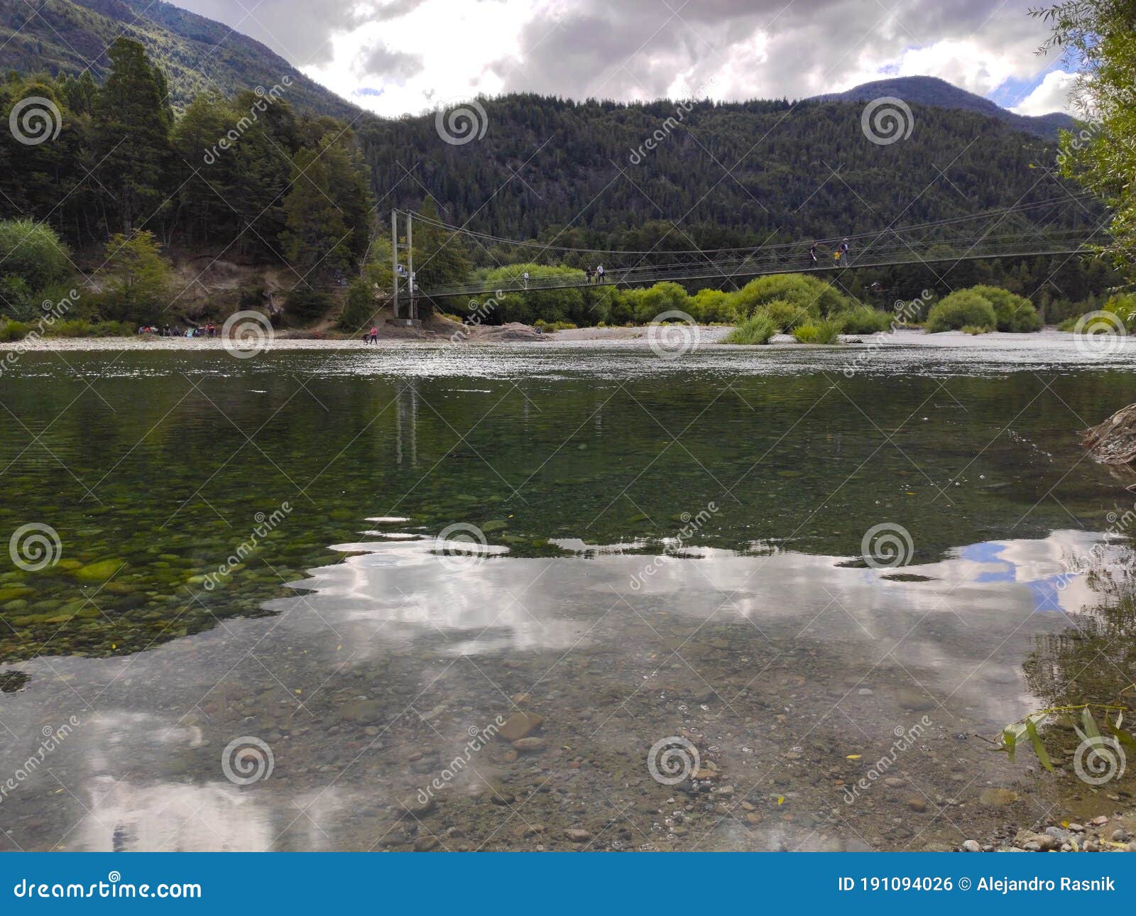 lago puelo, chubut province. argentina