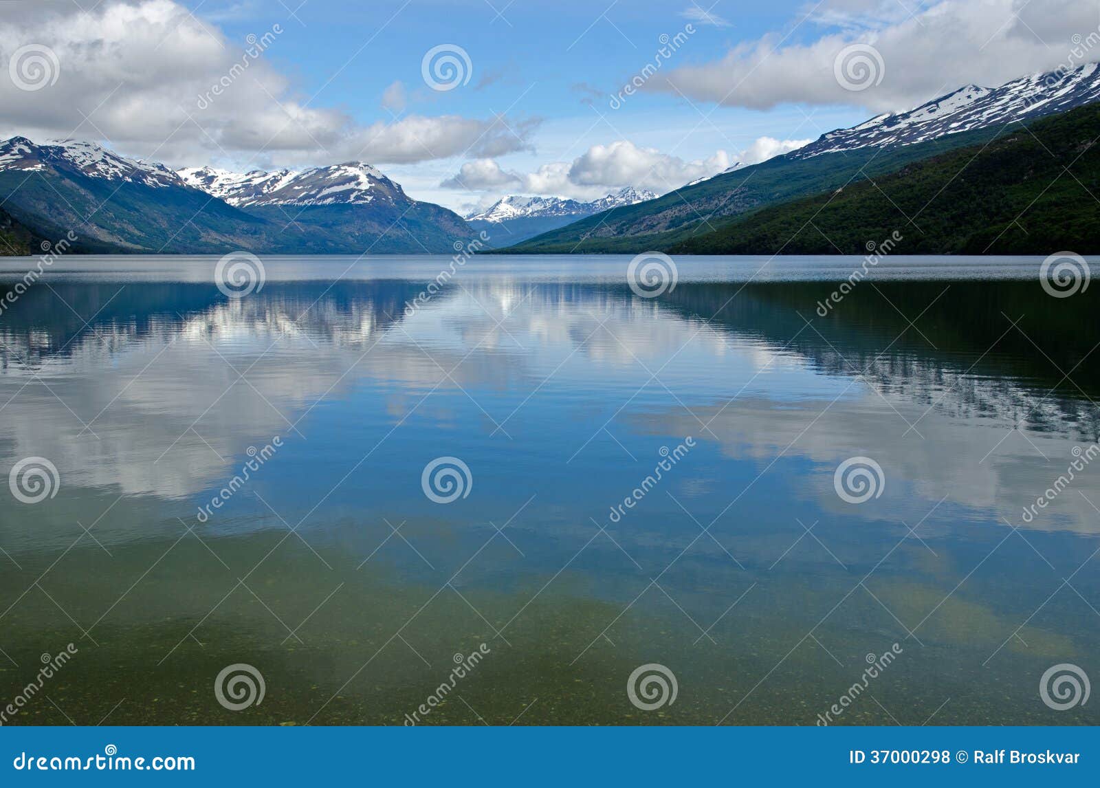 lago roca, tierra del fuego national park, ushuaia, patagonia,