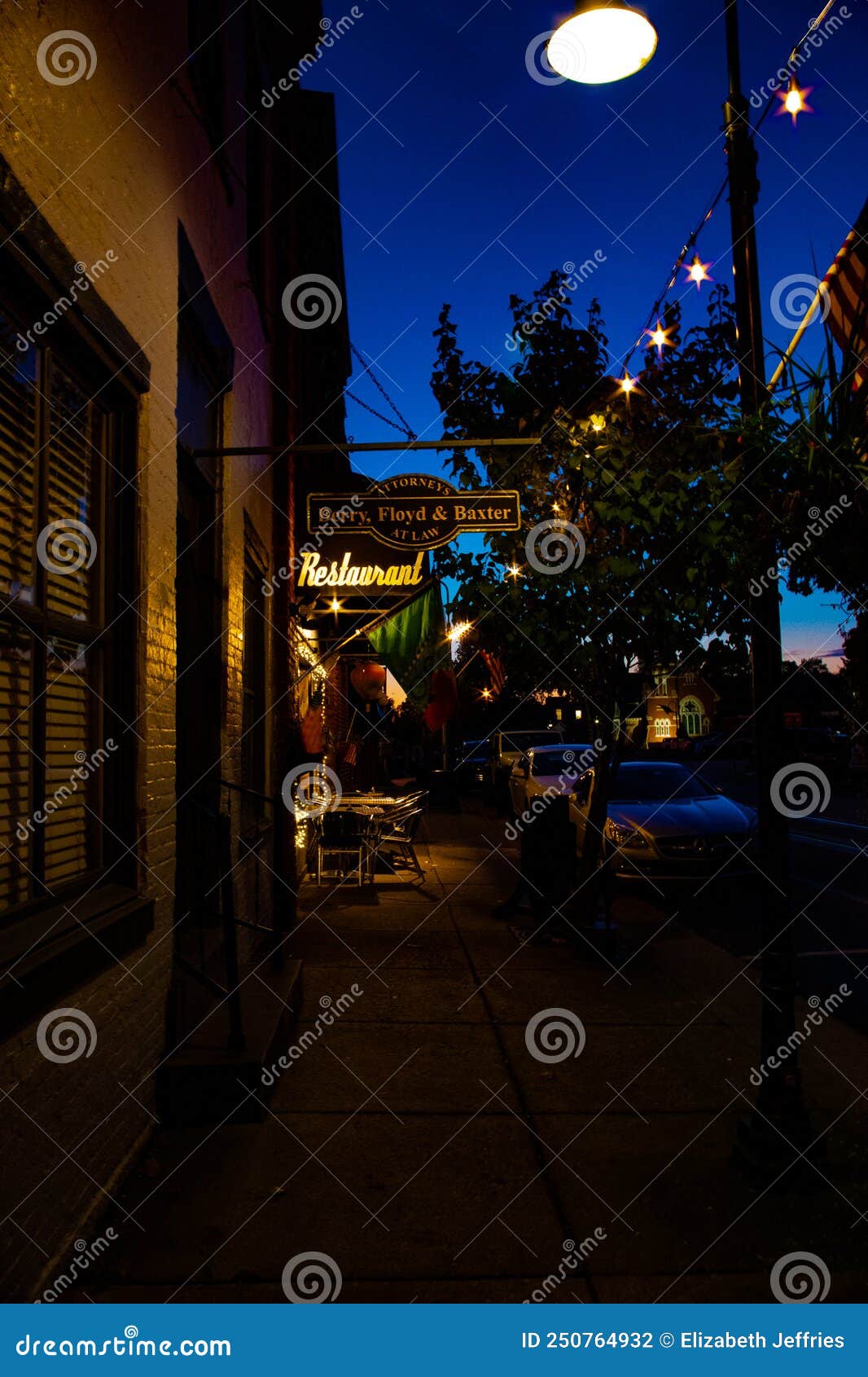 Lagrange Kentucky Main Street Editorial Photography Image of house