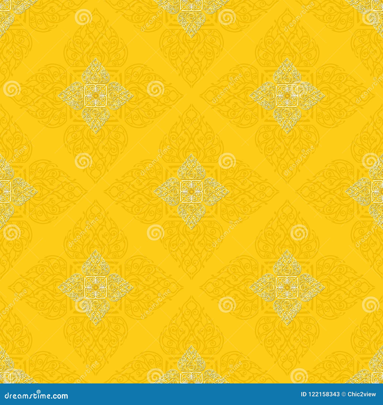 Yellow Royal Background 