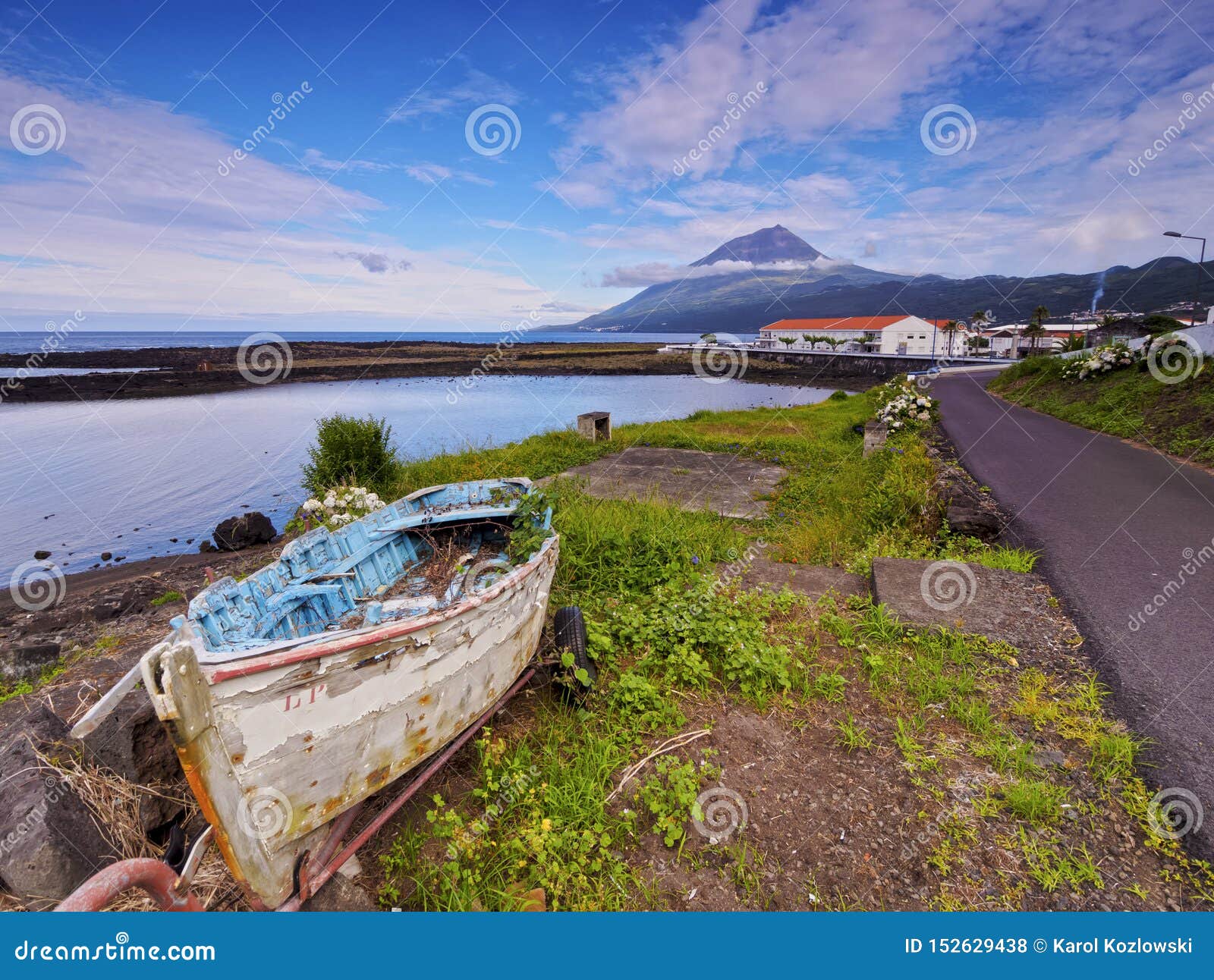 lajes do pico on pico island, azores