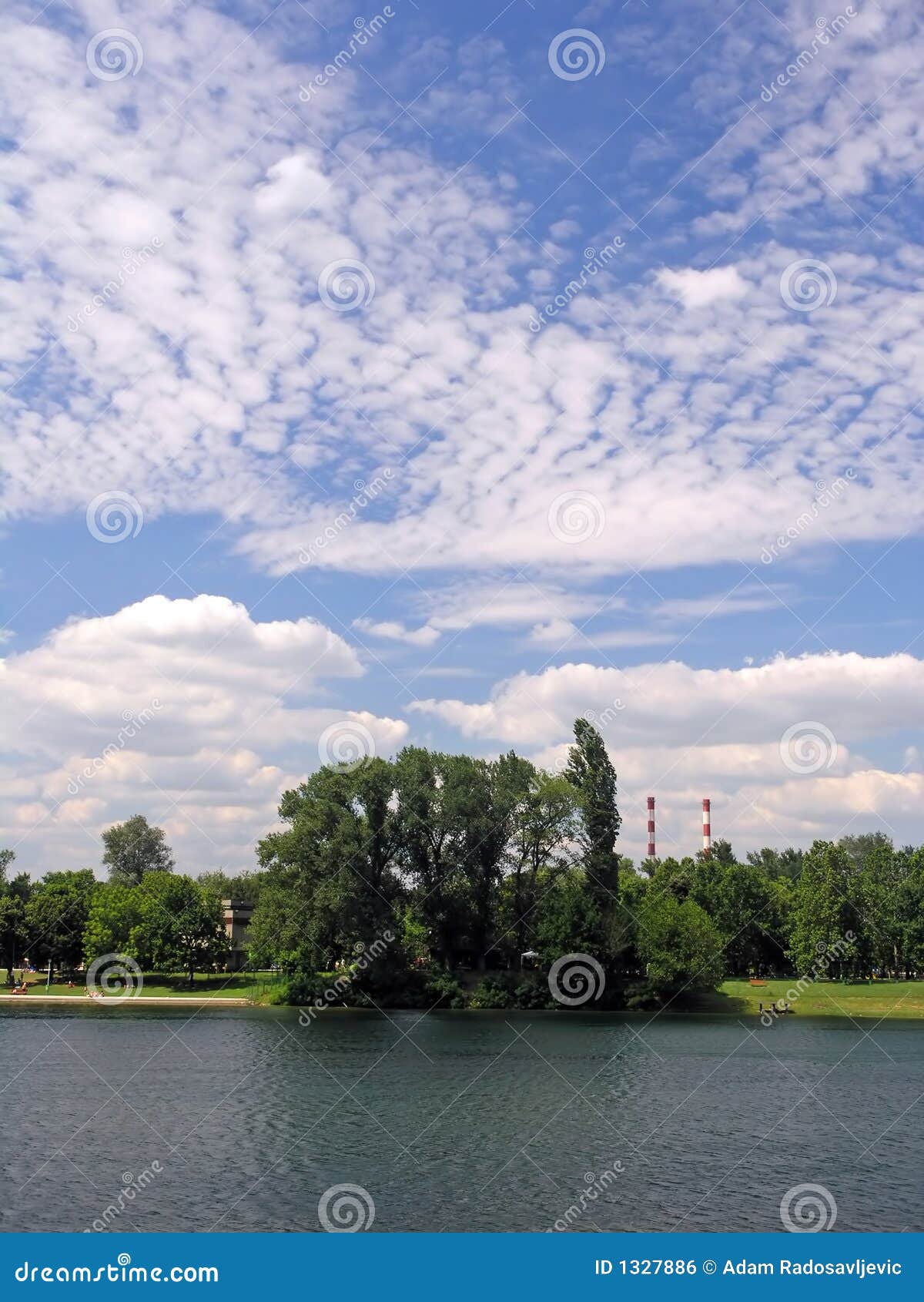 Lake Ada stock photo. Image of landscape, lake, open, continent 1327886