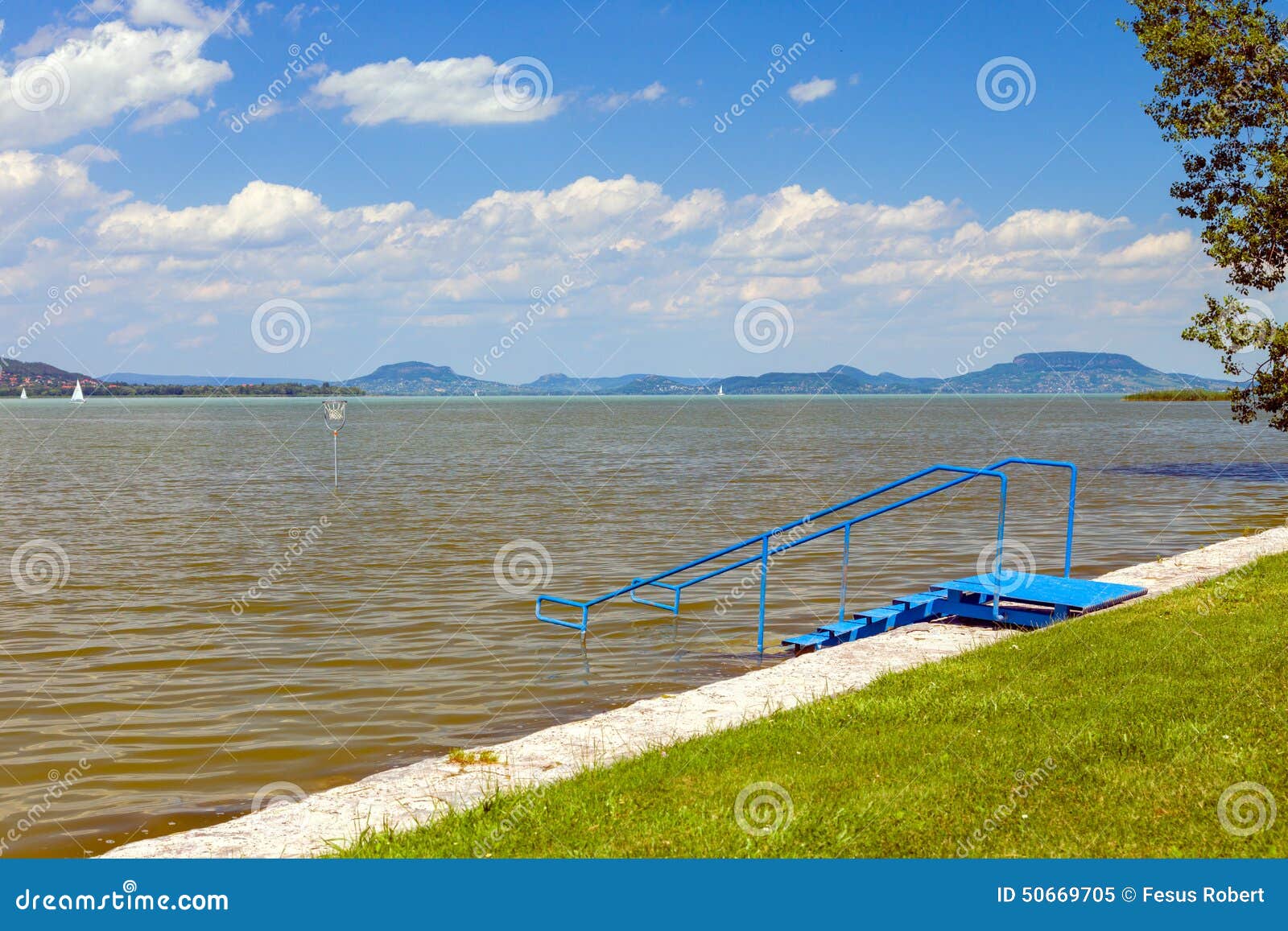 Lake Balaton stock image. Image of harmony, rocks, shore 50669705