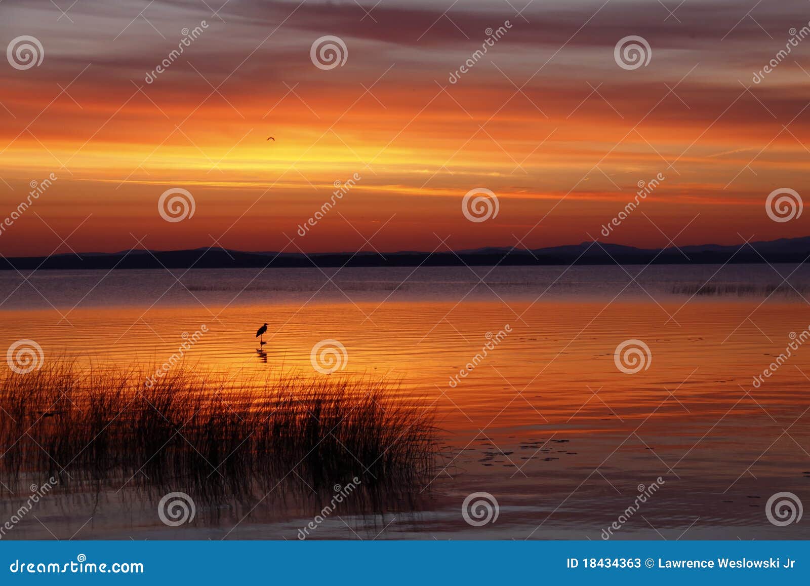 lake champlain dramatic sunrise