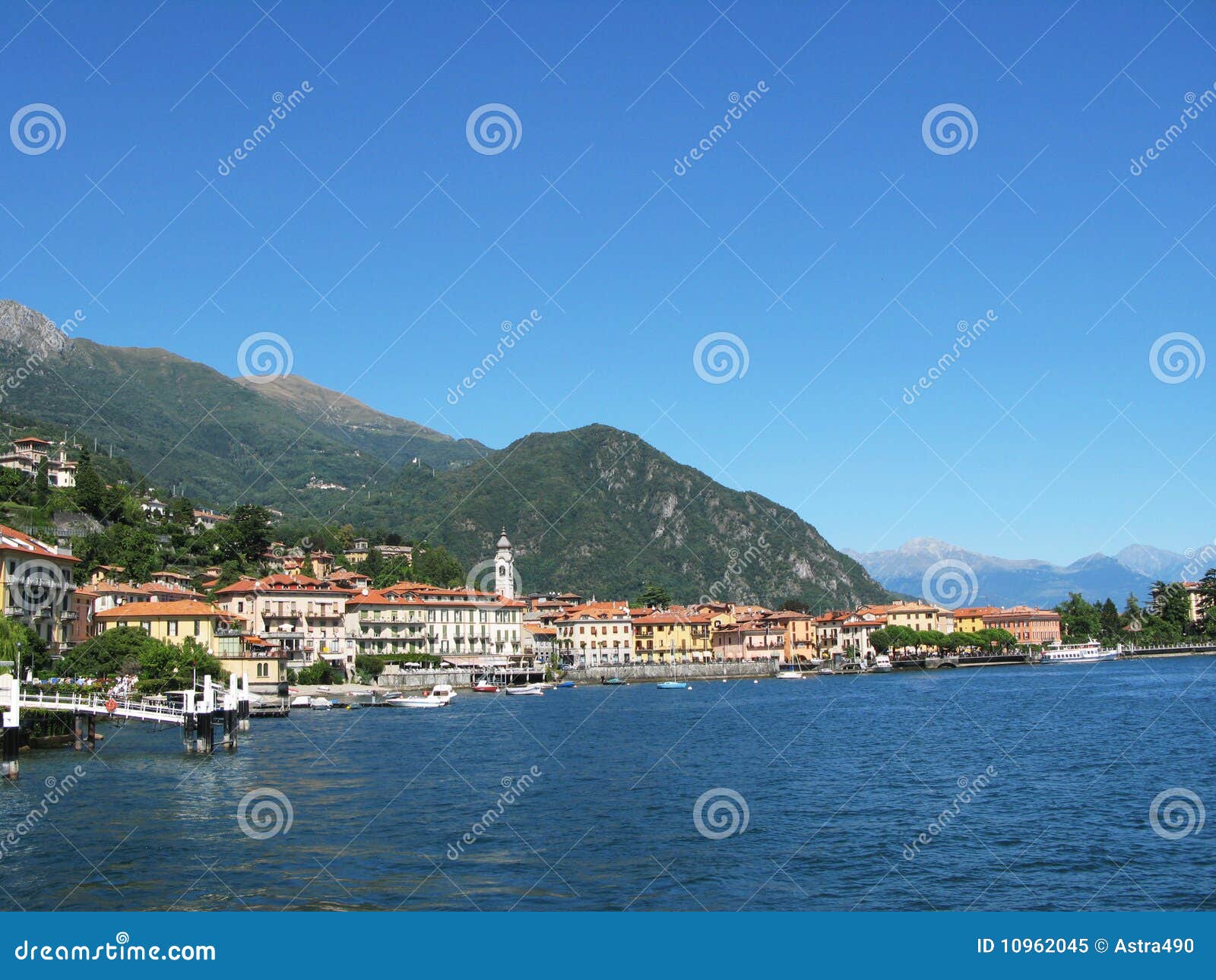 Menaggio town at famous Italian lake Como