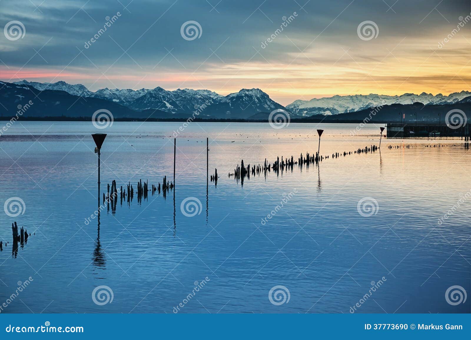 lake constance night