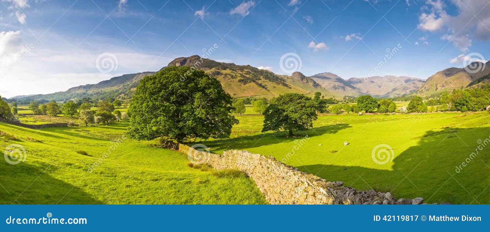 Lake District, Cumbria, UK stock image. Image of farmhouse 42119817