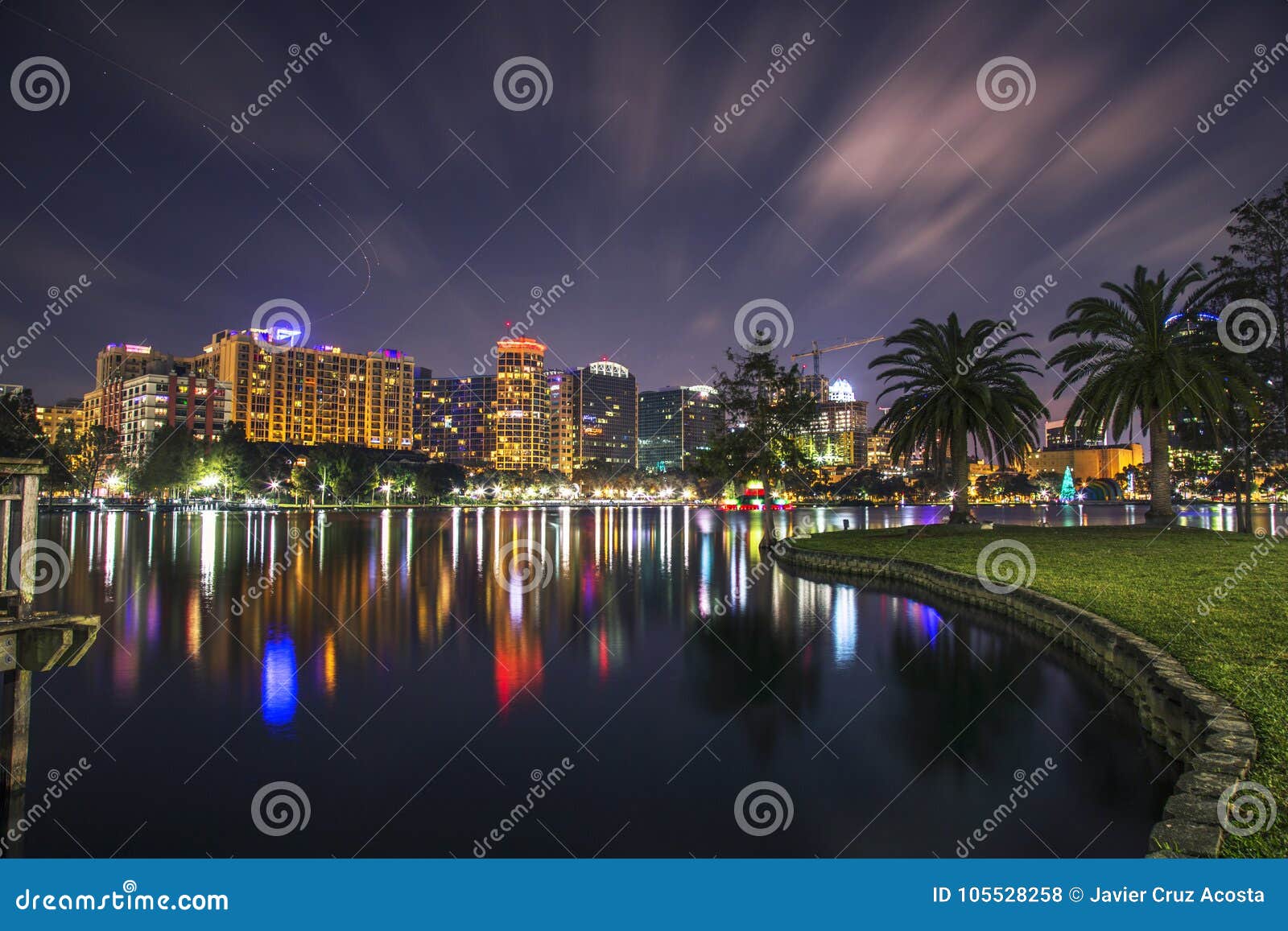 Orlando,FL Florida, SCENE on Lake Eola, The City Beautiful