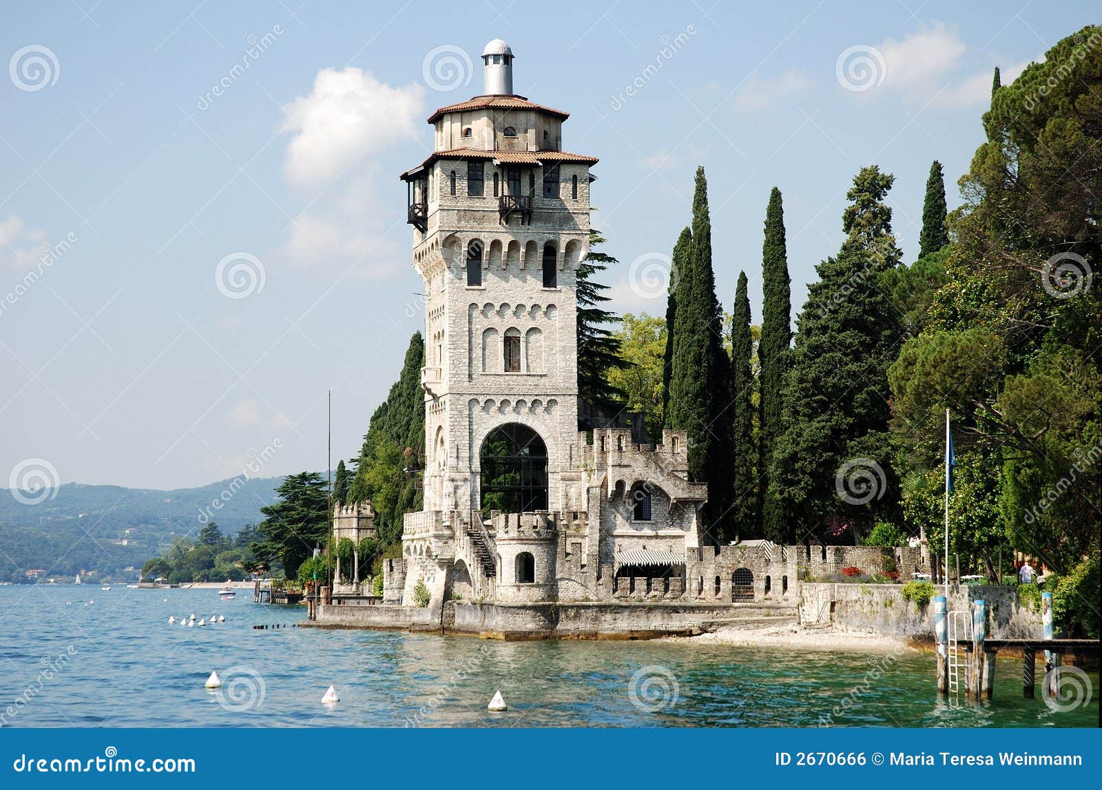 lake garda (italy) - tower