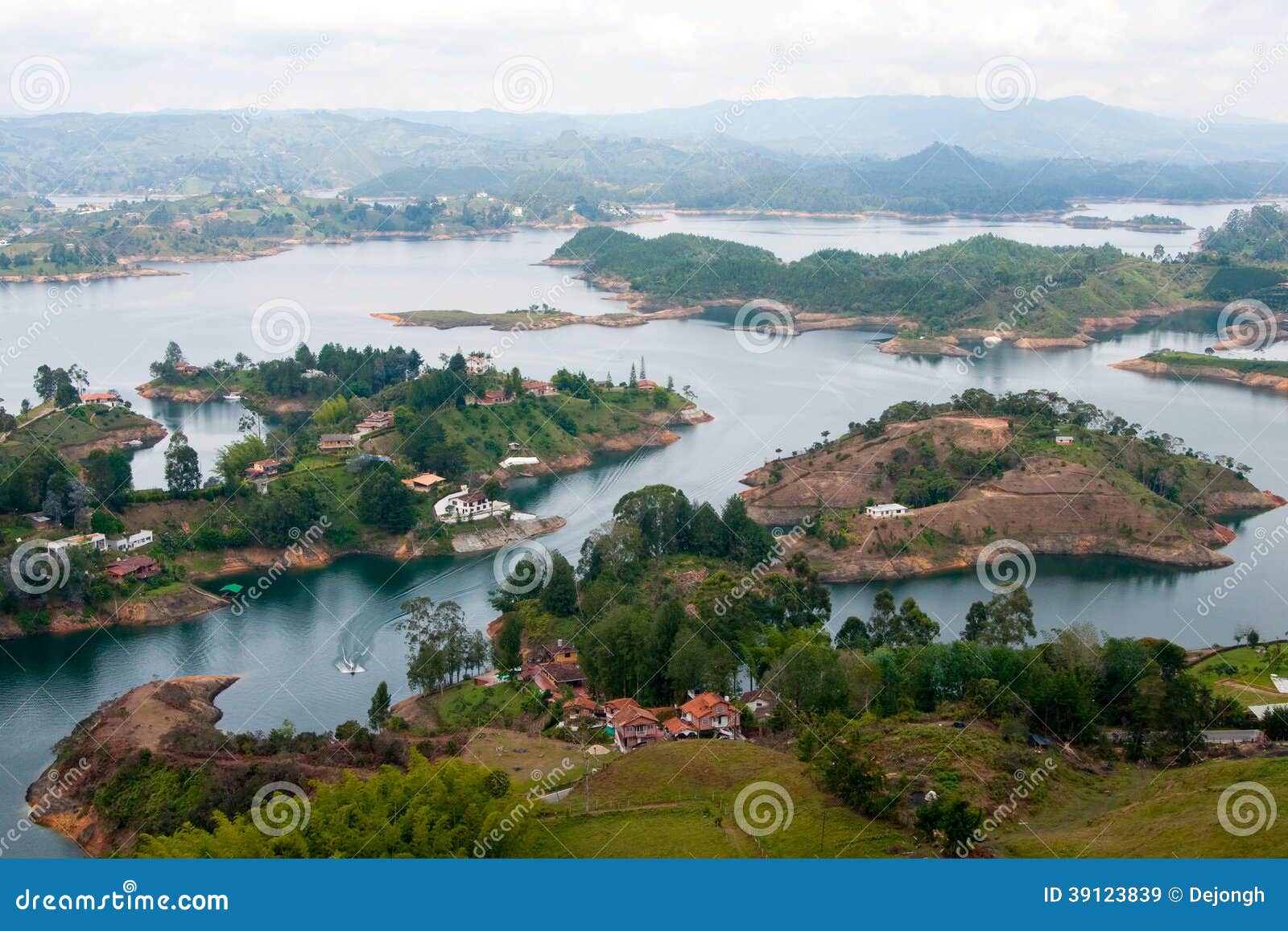 lake guatape, antioquia, colombia