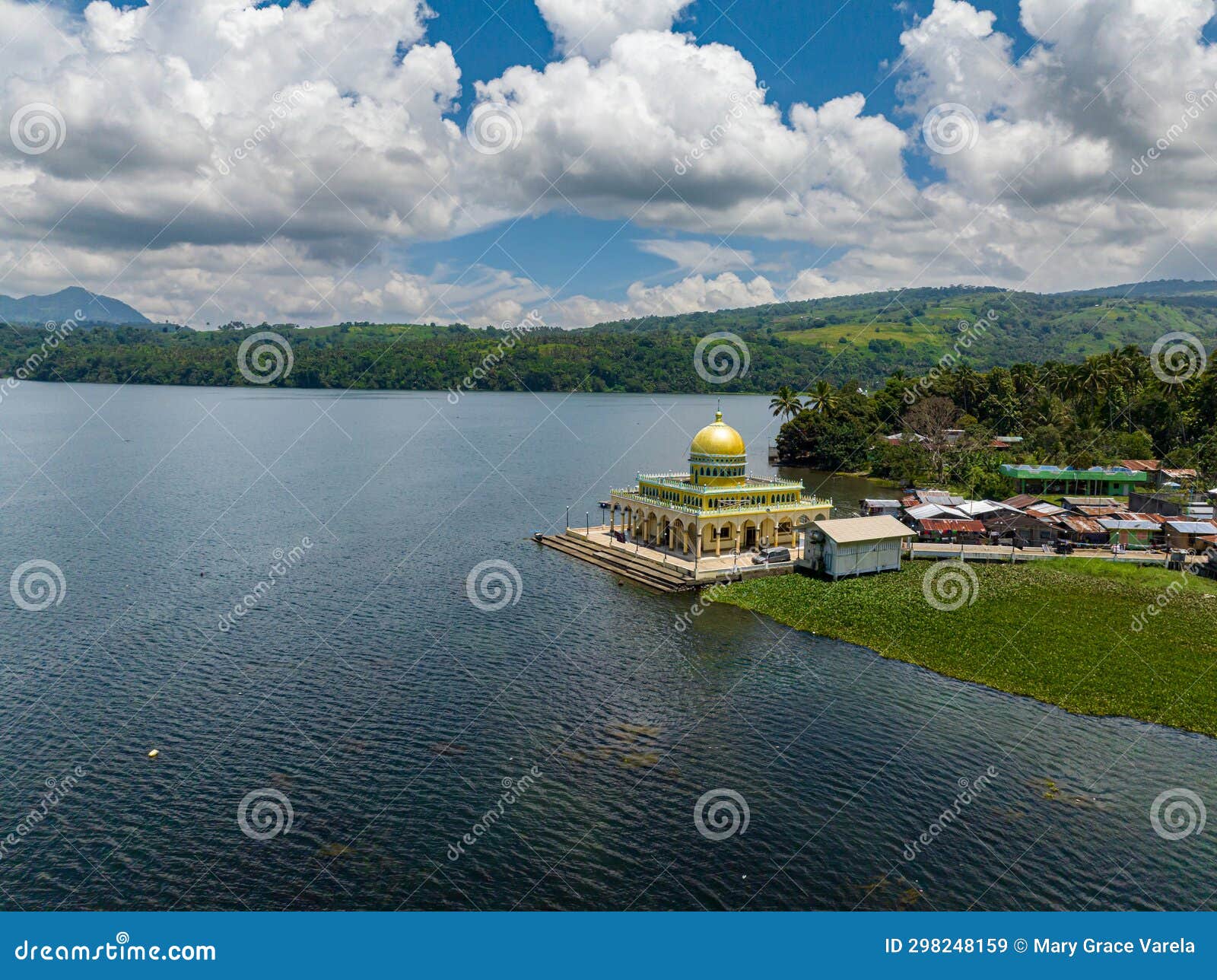 lake lanao in lanao del sur. philippines.