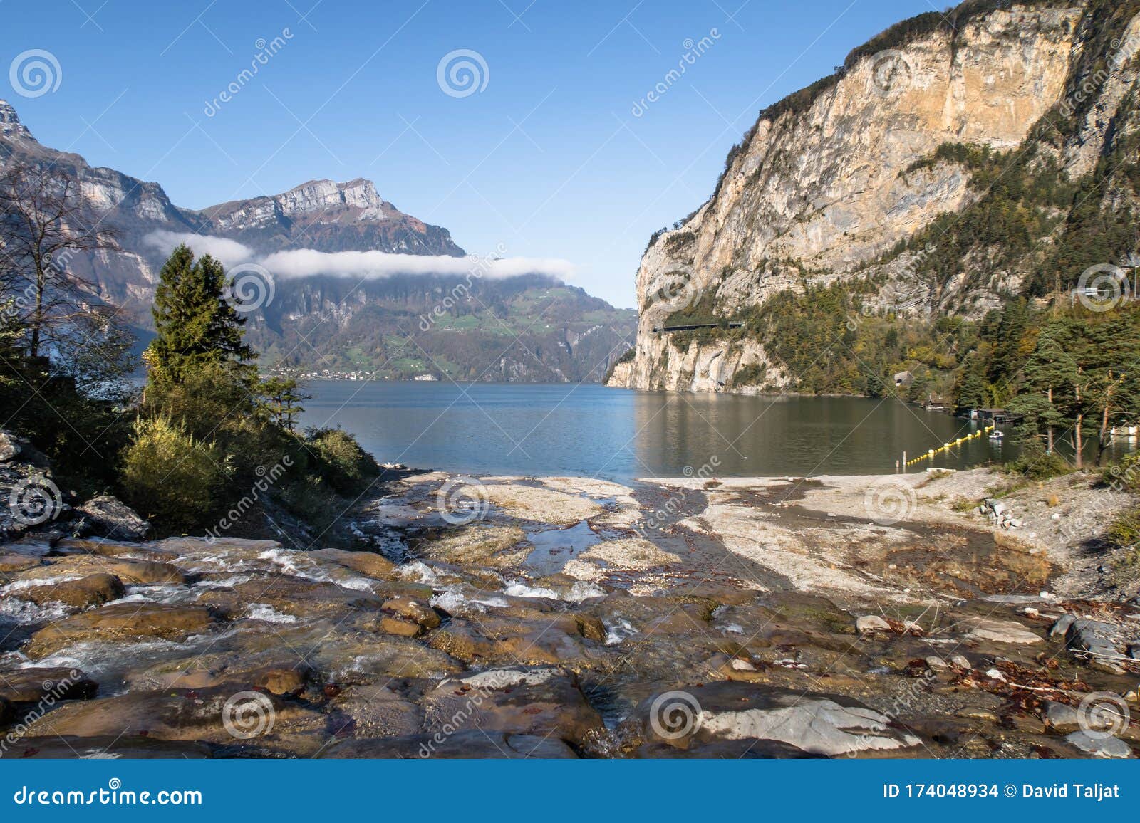 lake luzerne in fluelen