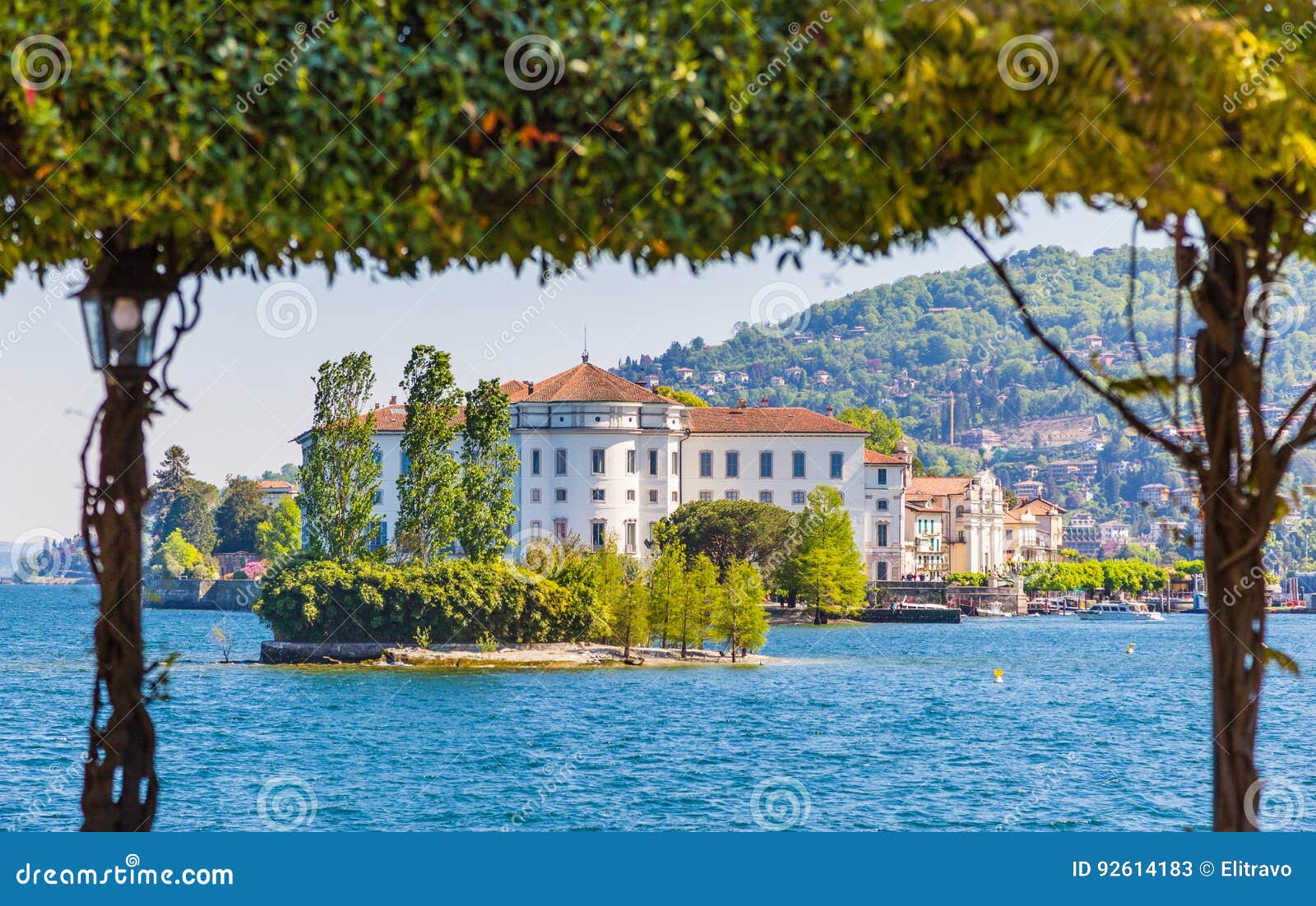 lake maggiore, island bella, borromeo palace; stresa italy