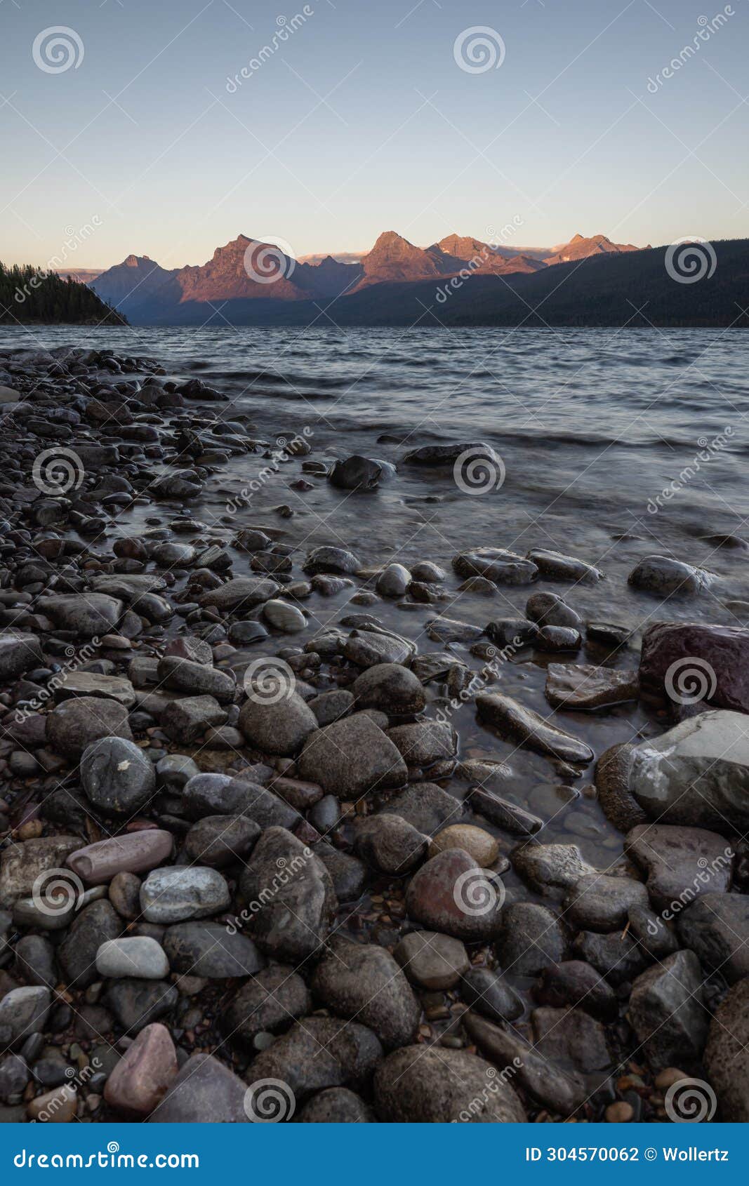 lake mcdonald, glacier national park, montana