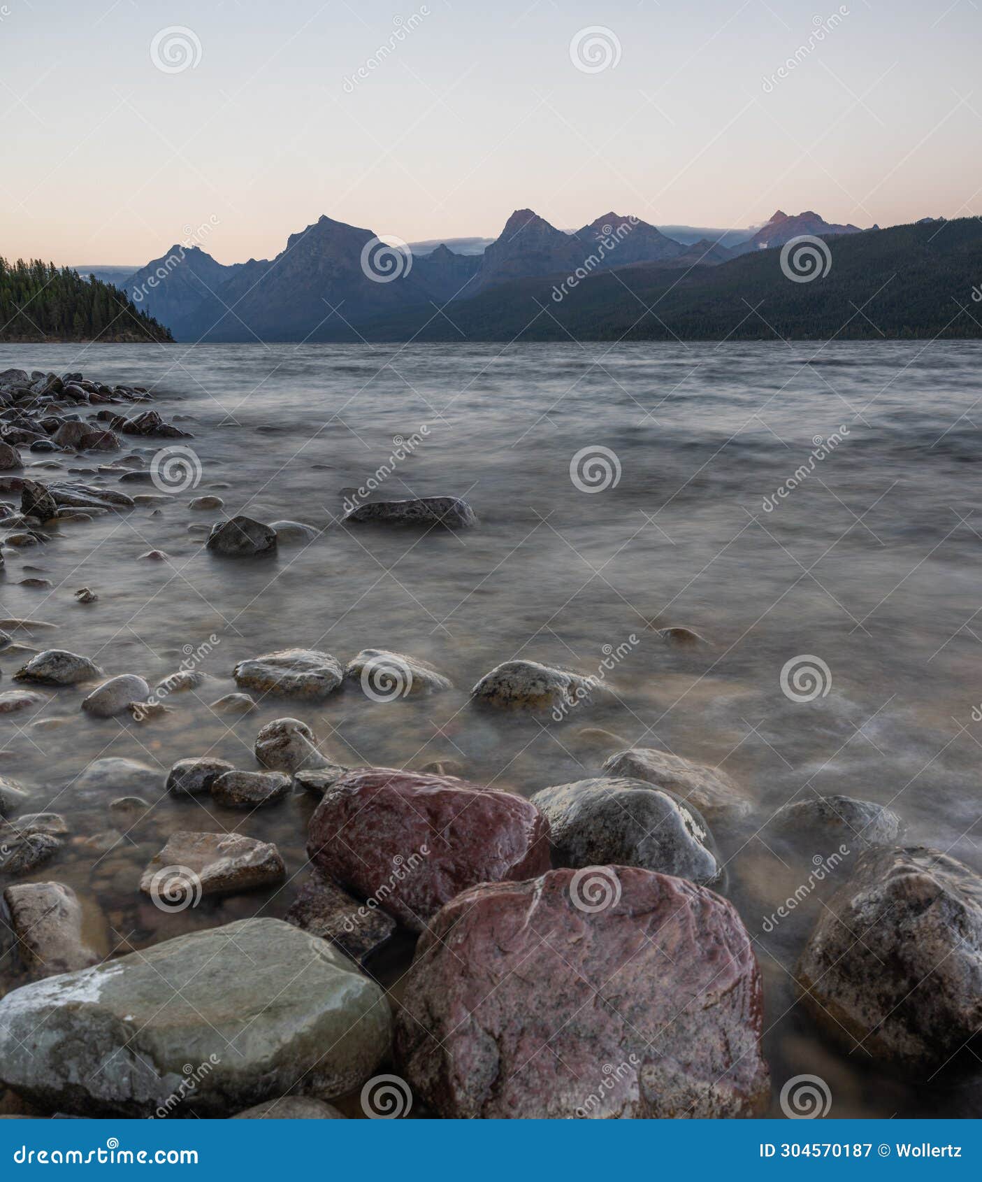 lake mcdonald, glacier national park, montana