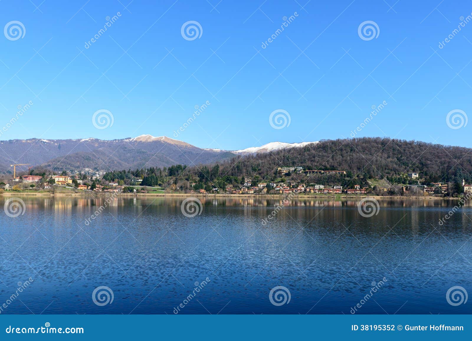 lake of montorfano (italy)